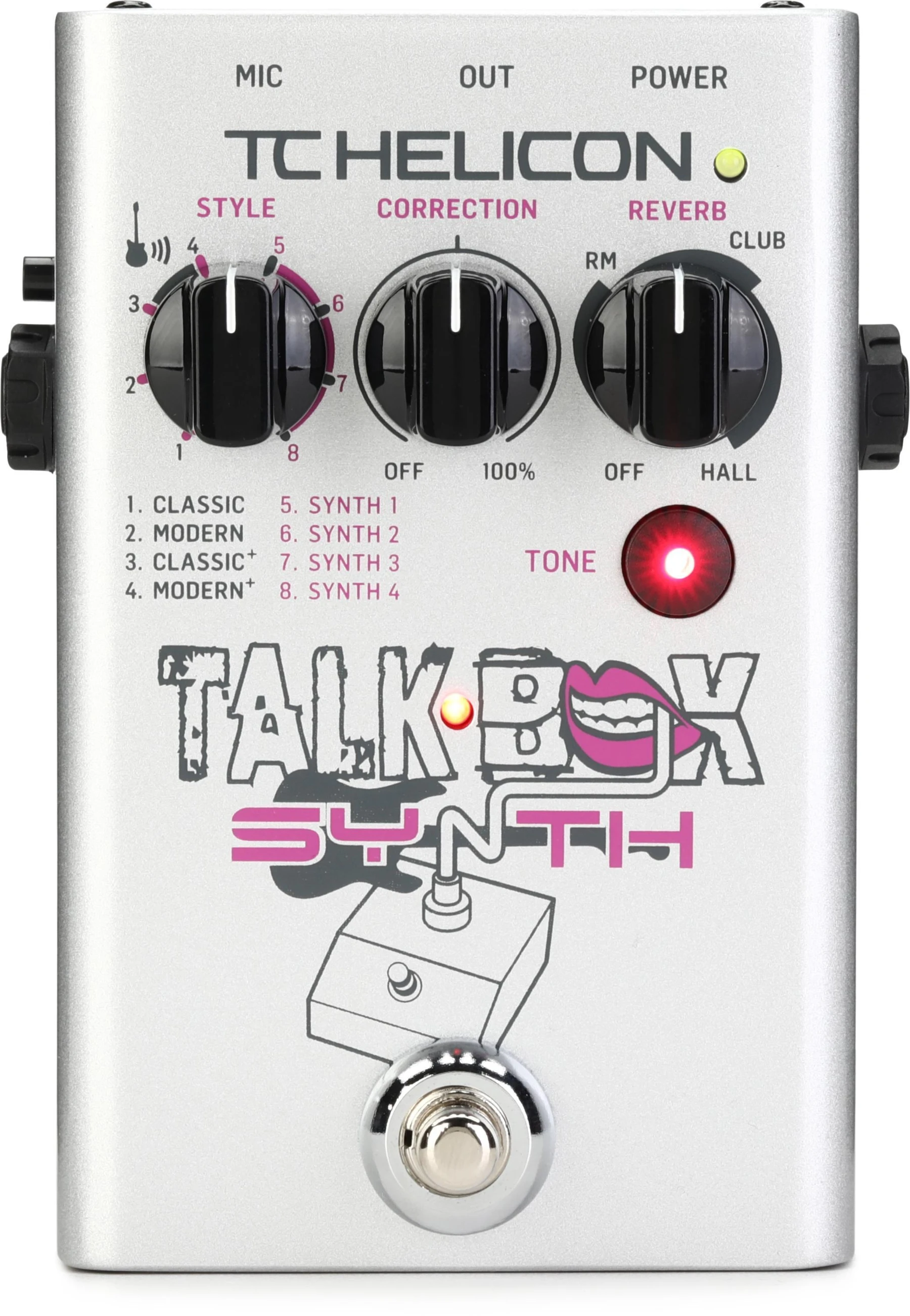 TC-Helicon Talkbox 合成器踏板