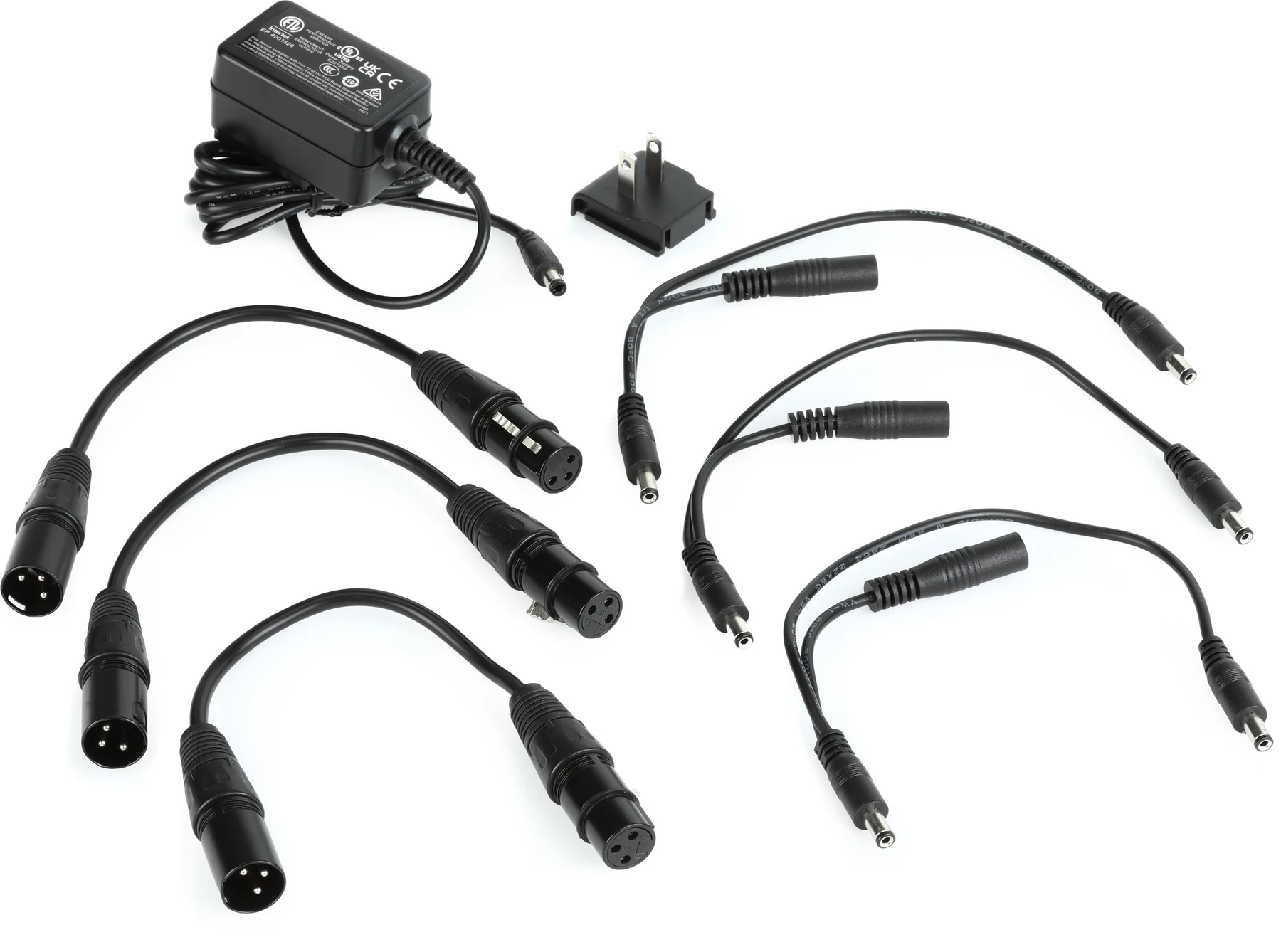 TC-Helicon Singles Connect Kit 音频、电源及套件，适用于 TC Helicon 人声效果踏板
