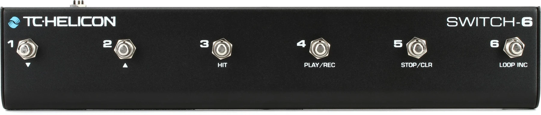 TC-Helicon Switch-6 用于扩展效果控制的配件踏板