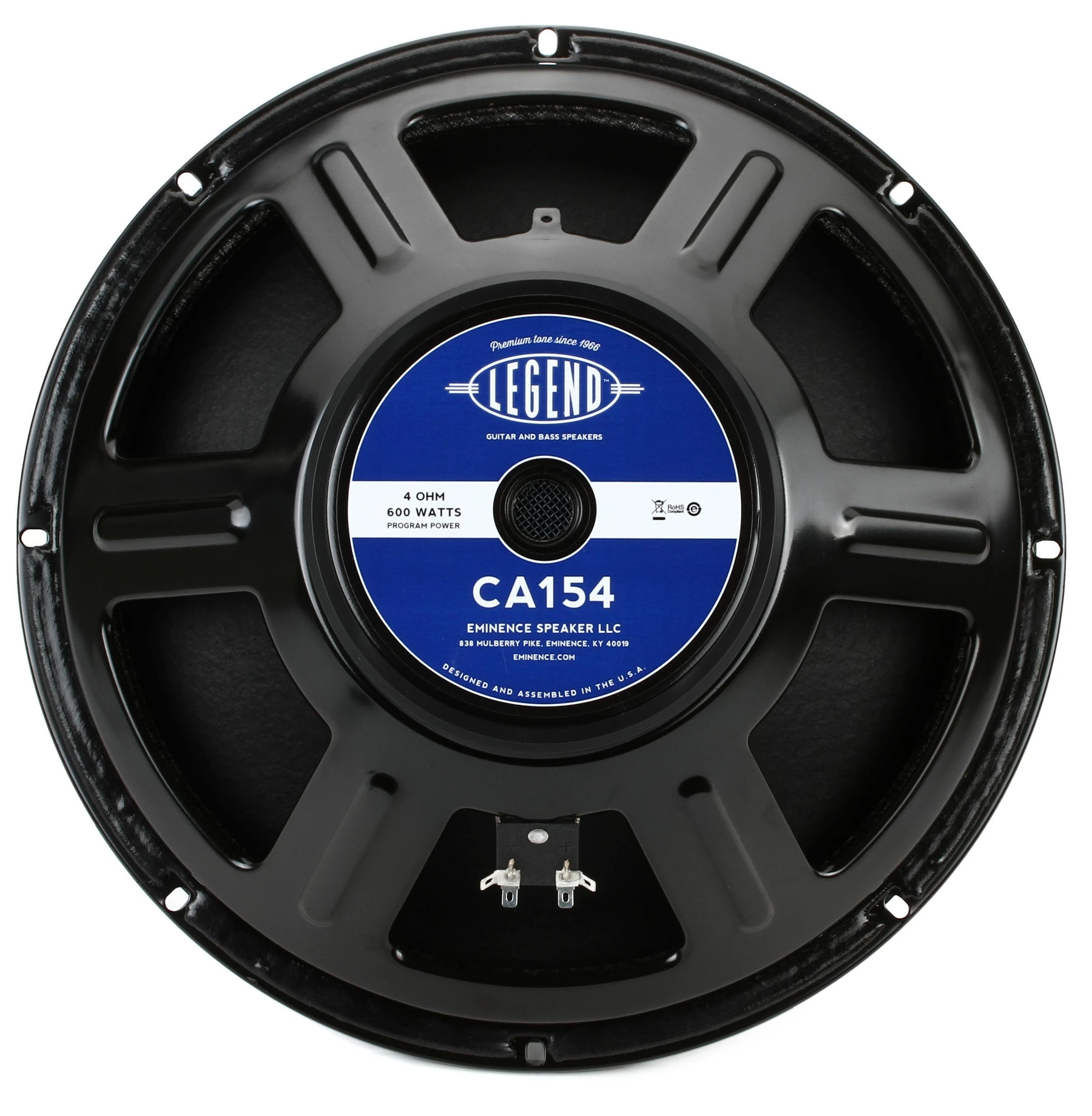 Eminence Legend CA154 15 英寸 300 瓦替换式贝斯音箱扬声器 - 4 欧姆