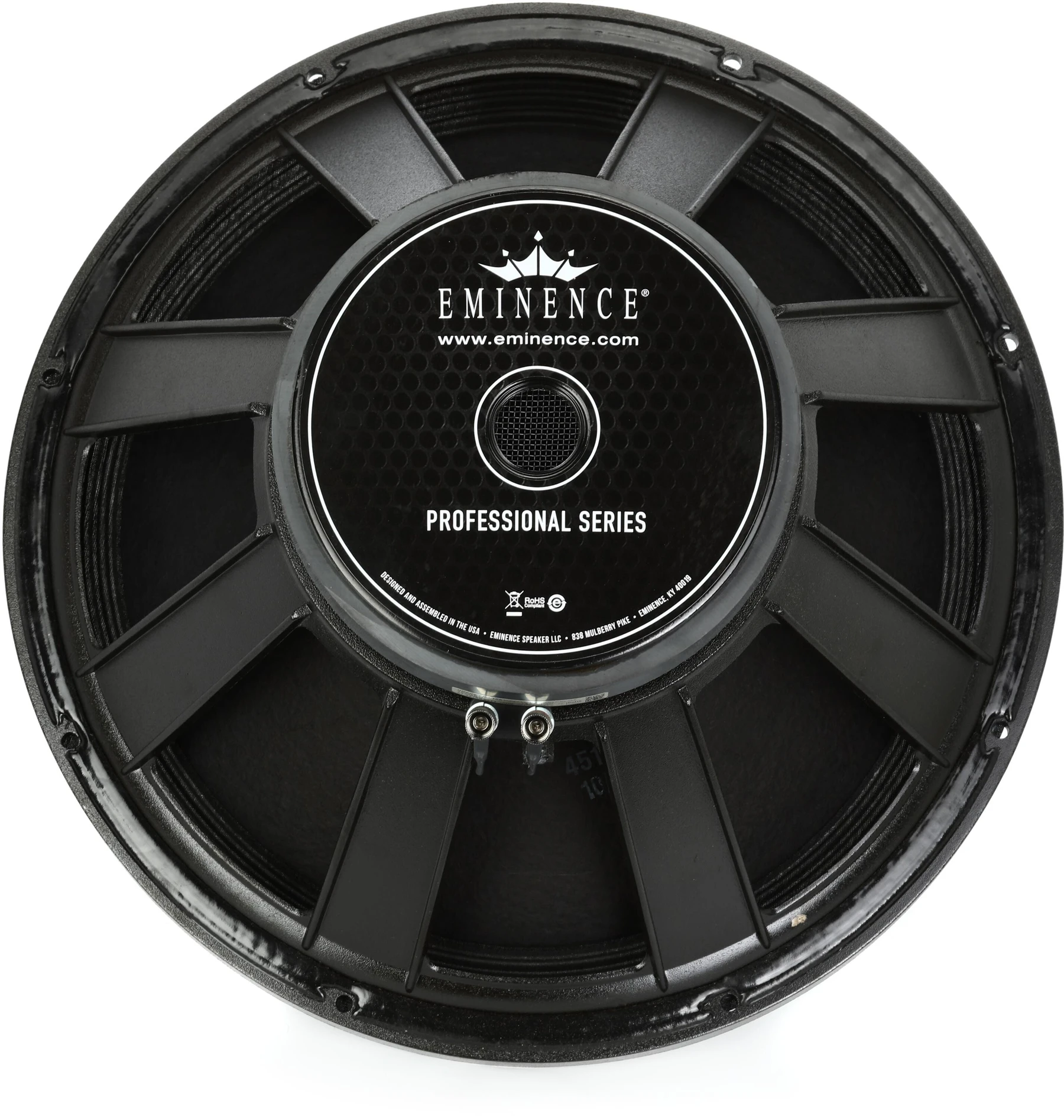 Eminence Omega Pro-18A 专业系列 18 英寸 800 瓦替换扬声器 - 8 欧姆