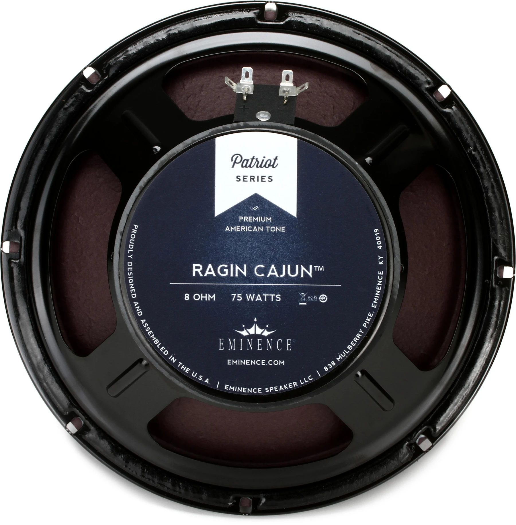 Eminence Ragin Cajun 10 英寸 75 瓦替换式吉他音箱扬声器 - 8 欧姆
