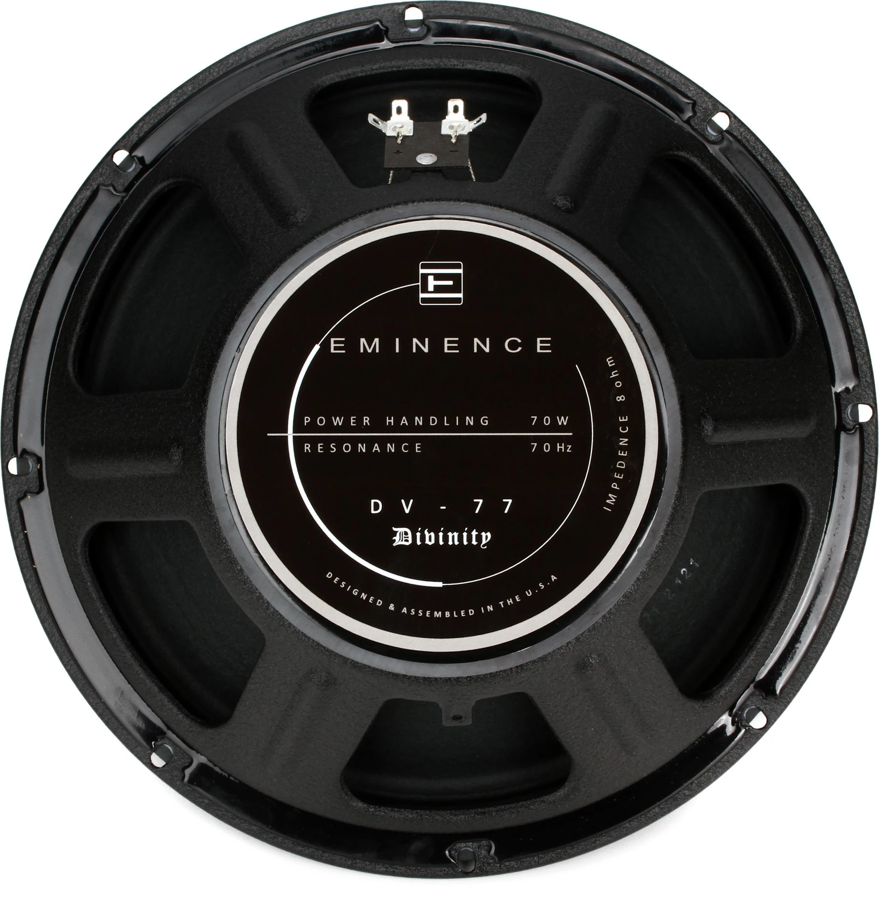 Eminence DV-77 Mick Thomson 签名款 12 英寸 70 瓦替换式吉他音箱扬声器 - 8 欧姆