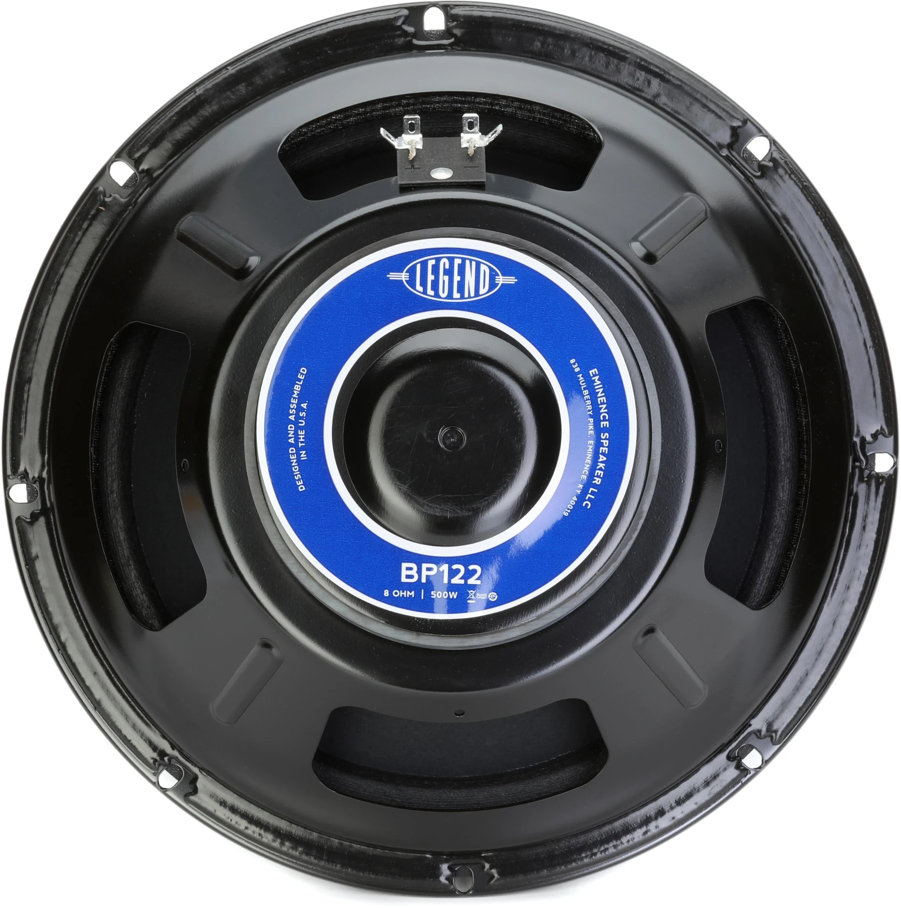 Eminence Legend BP122 12 英寸 250 瓦替换式贝斯音箱扬声器 - 8 欧姆