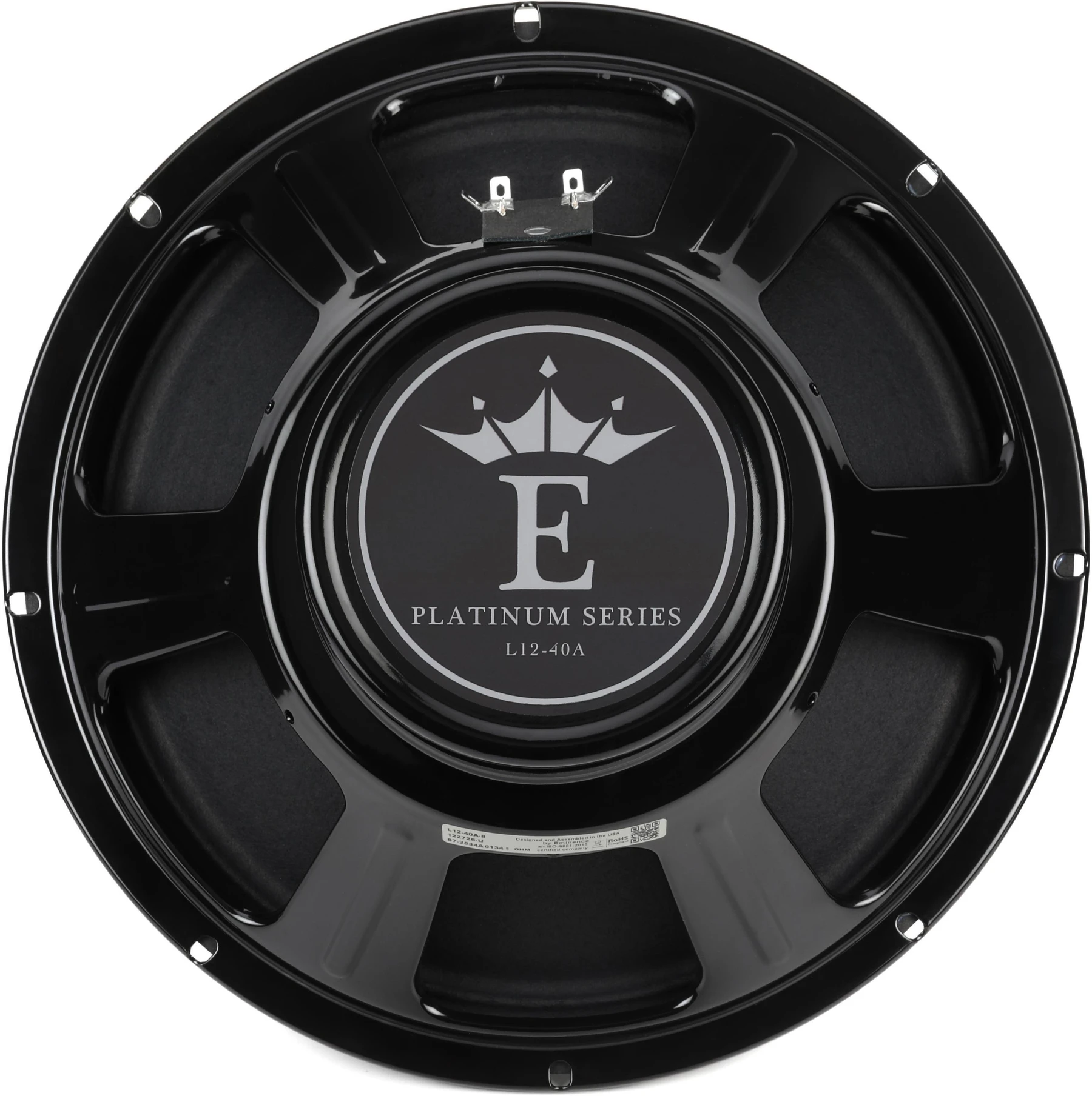 Eminence Platinum 系列 L12-40A 12 英寸 40 瓦 8 欧姆吉他音箱扬声器
