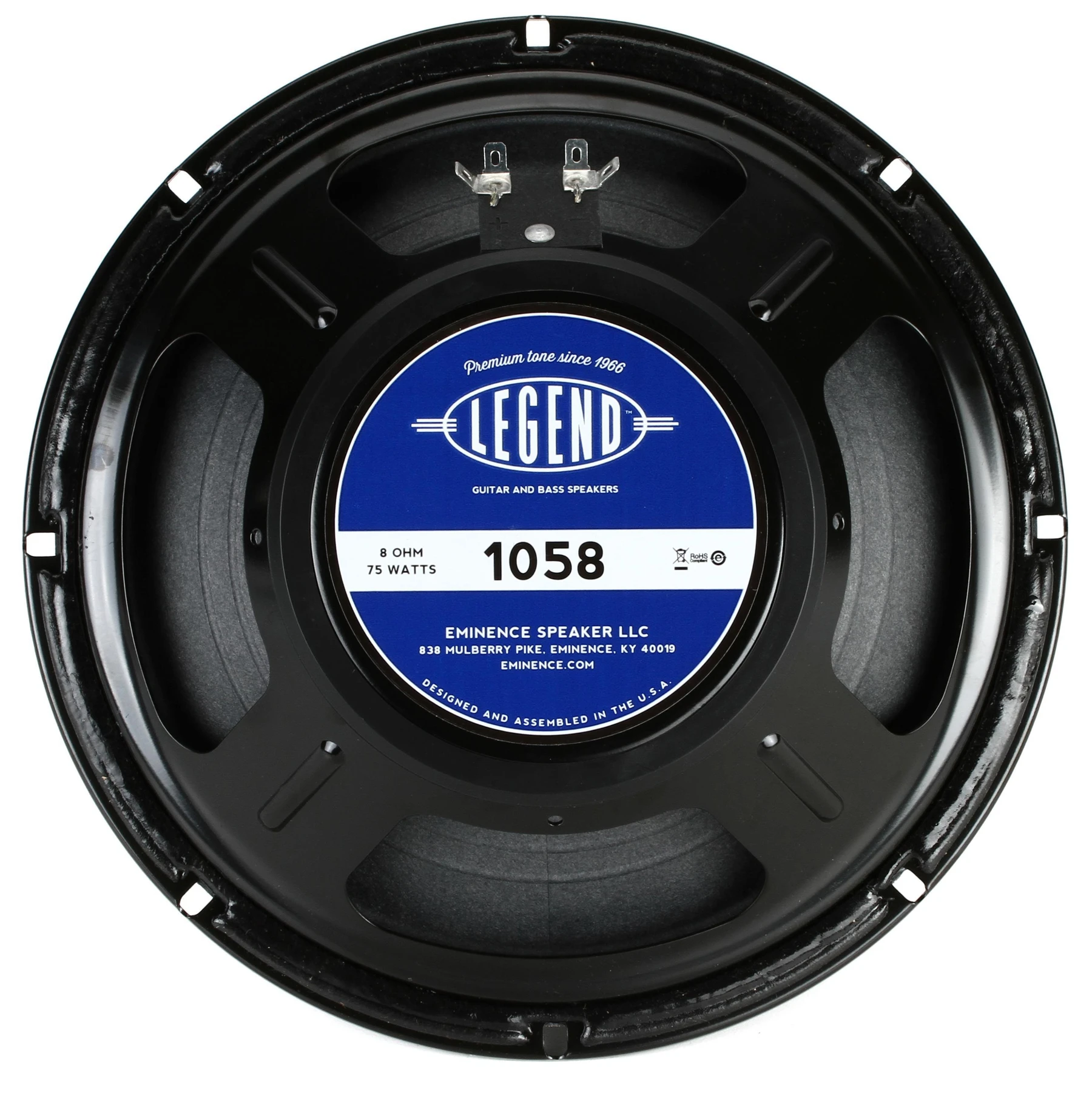 Eminence Legend 1058 10 英寸 75 瓦替换式吉他音箱扬声器 - 8 欧姆