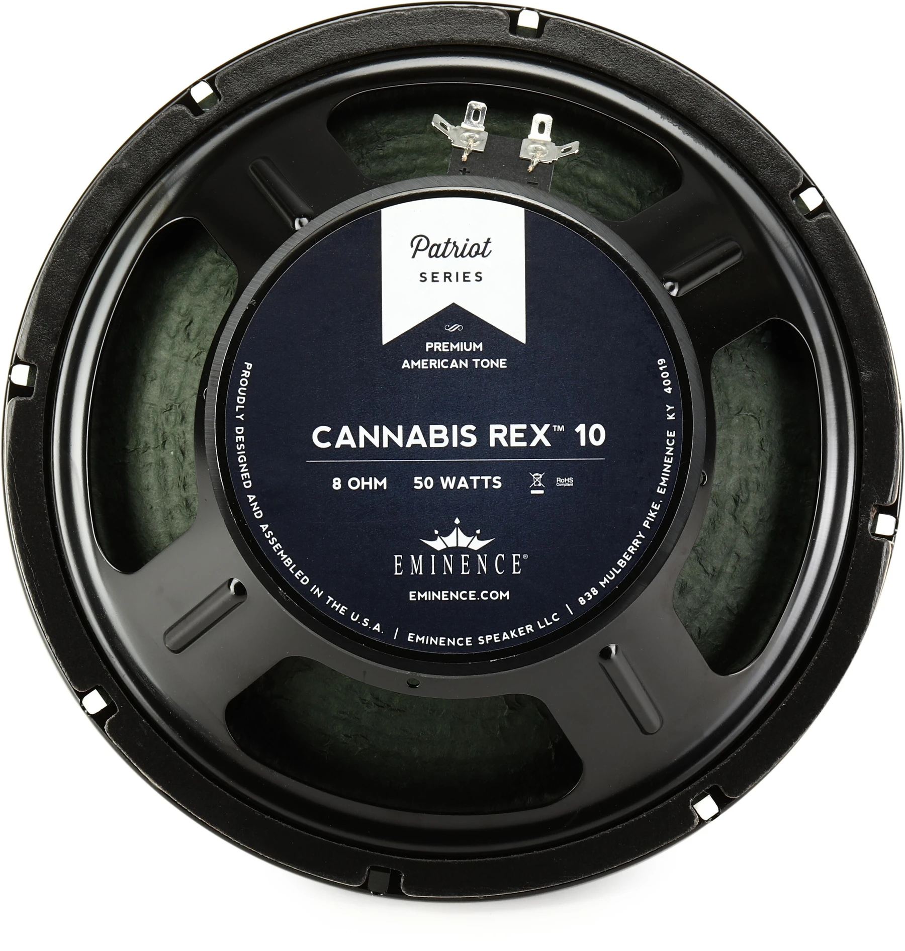 Eminence Cannabis Rex 10 10英寸 50瓦替换式吉他音箱扬声器 - 8欧姆