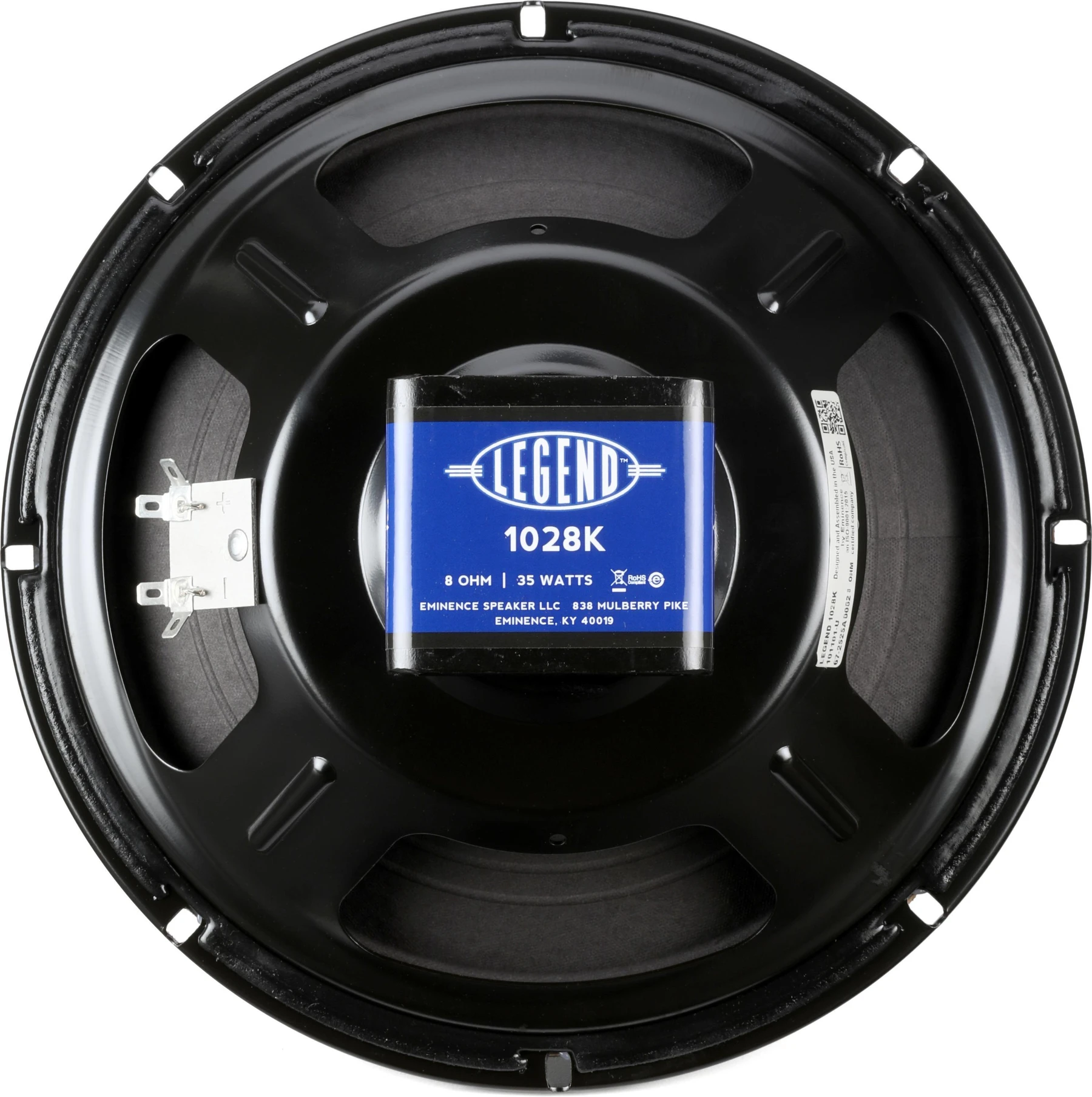 Eminence Legend 1028K 10英寸 35瓦替换式吉他音箱扬声器 - 8欧姆