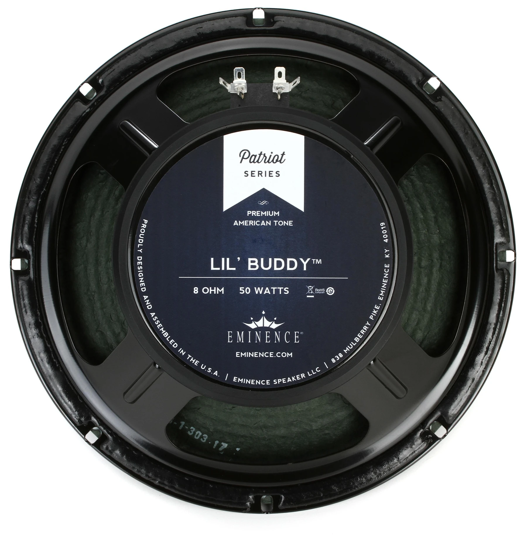 Eminence Lil' Buddy 10英寸 50瓦替换式吉他音箱扬声器 - 8欧姆