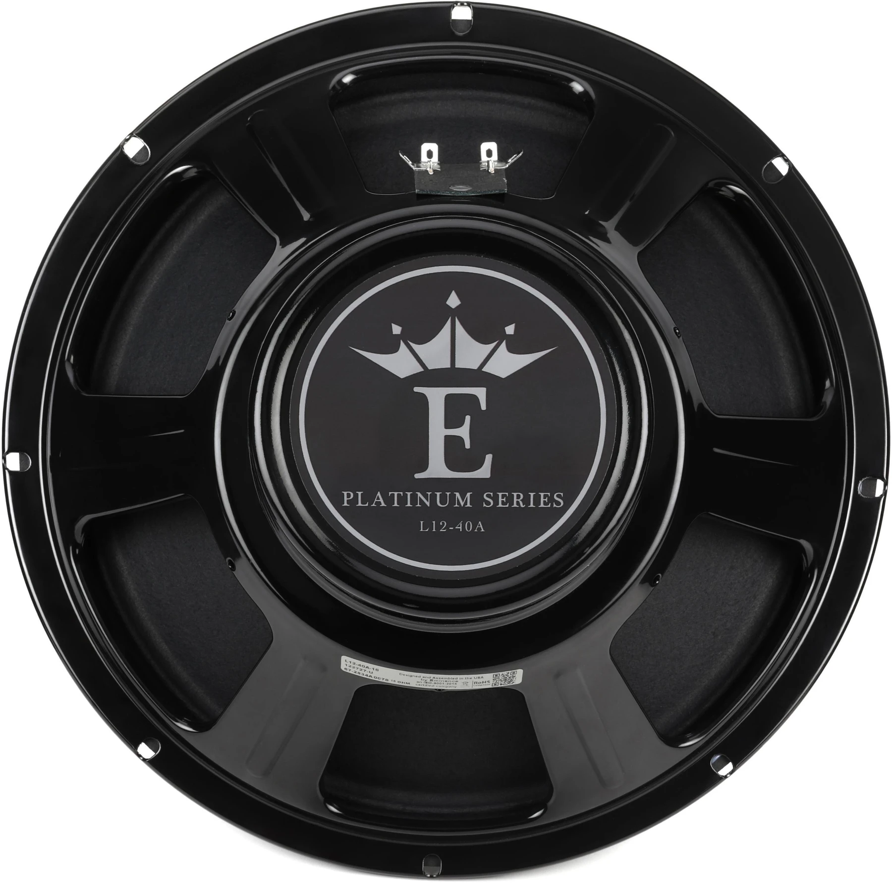 Eminence 白金系列 L12-40A 12英寸 40瓦 16欧姆吉他音箱扬声器