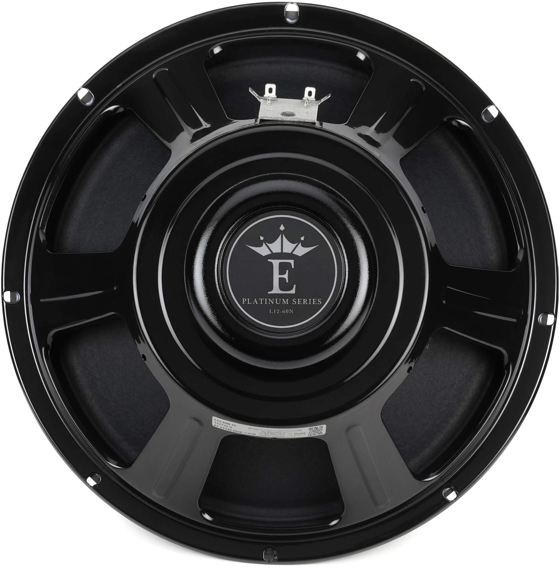 Eminence 铂金系列 L12-60N 12 英寸 60 瓦 16 欧姆吉他音箱扬声器