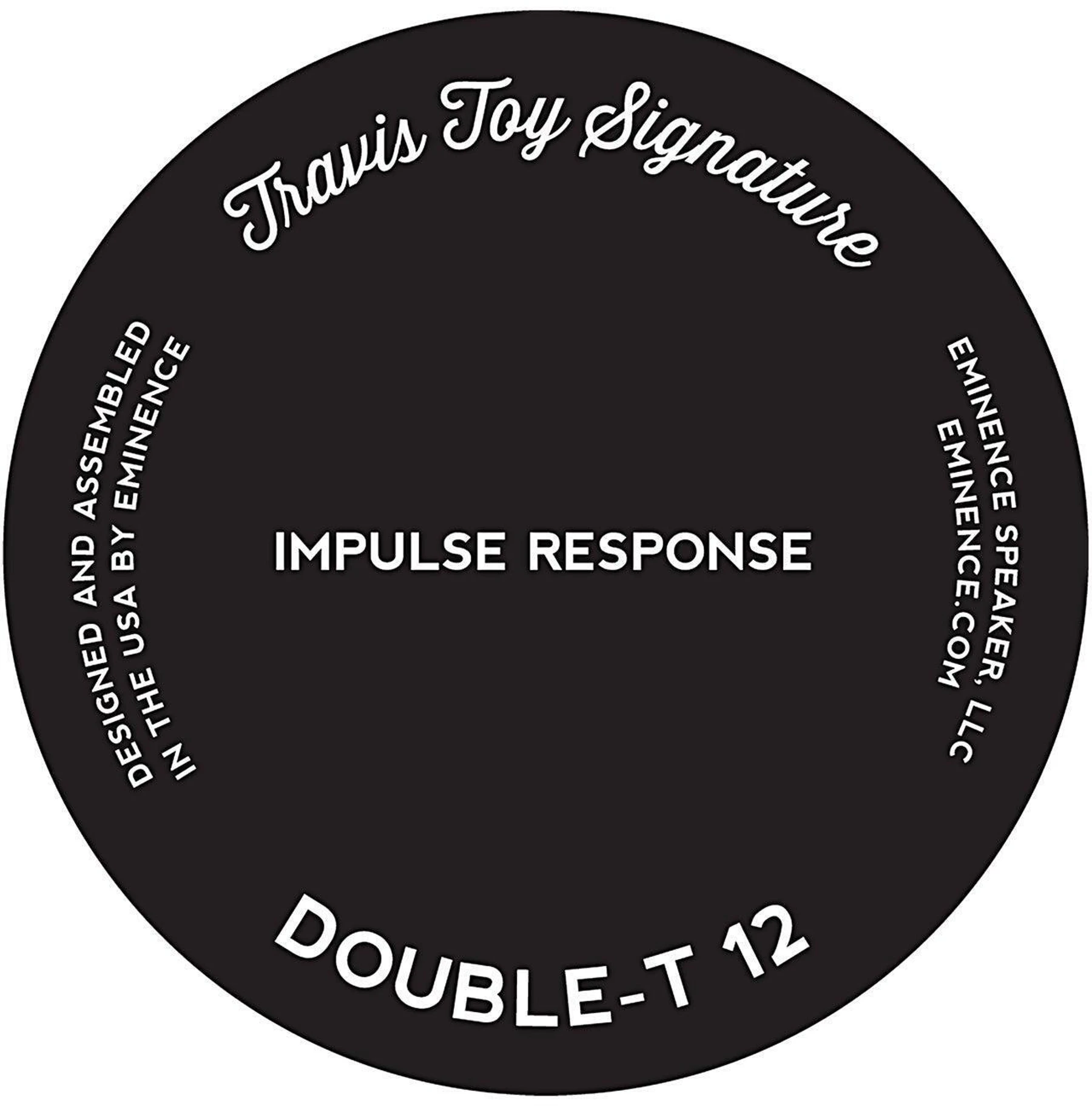 Eminence Travis Toy 签名款 Double-T 12 扬声器脉冲响应