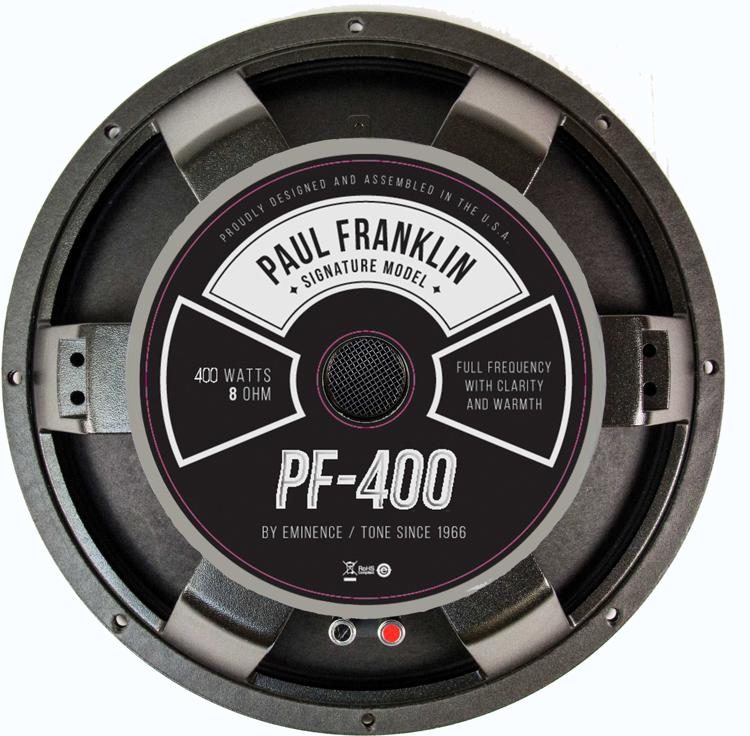 Eminence PF-400 Paul Franklin 签名款 15 英寸替换用夏威夷吉他扬声器