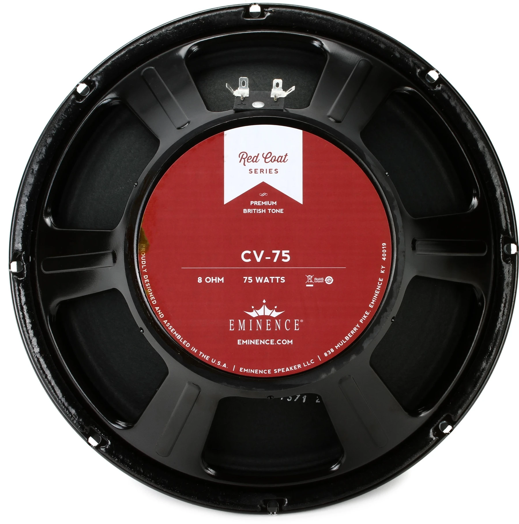 Eminence CV-75 12 英寸 75 瓦替换用吉他音箱扬声器 - 8 欧姆
