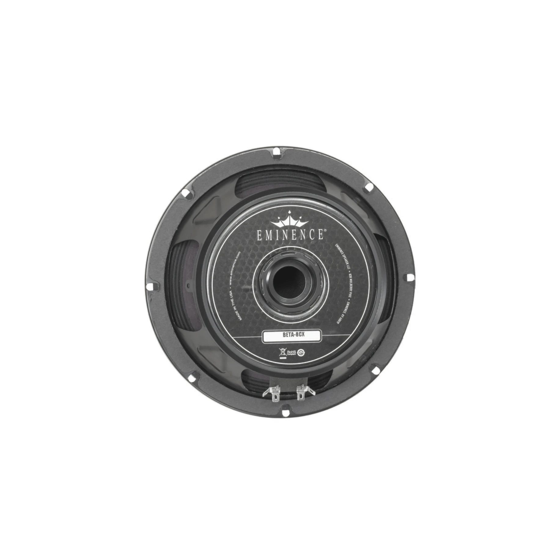 Eminence Beta-8CX 8 英寸 250 瓦替换扬声器 - 8 欧姆