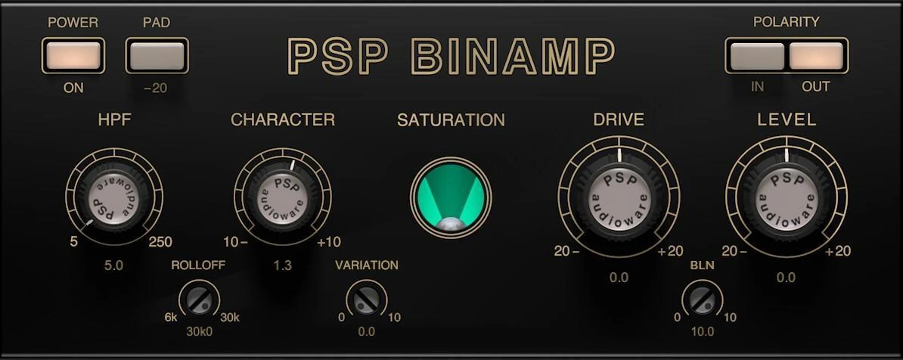 PSP Audioware BinAmp A 类三极管前置放大器插件