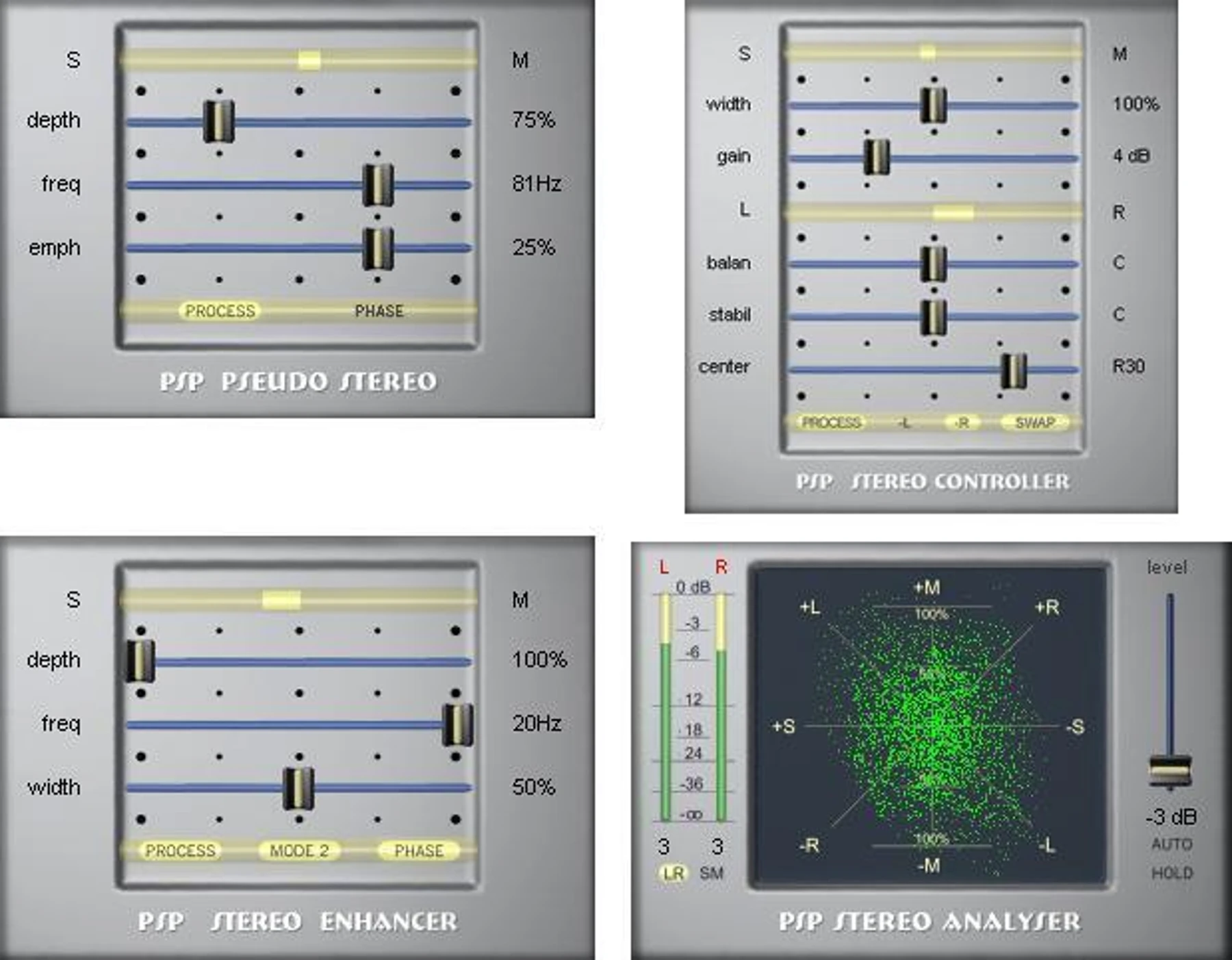 PSP Audioware StereoPack 立体声插件套装