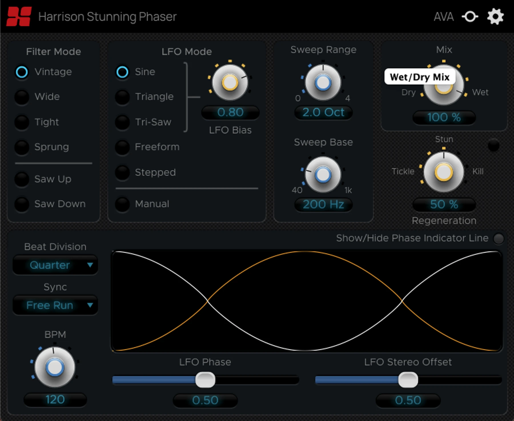 Harrison Audio 惊艳移相器插件