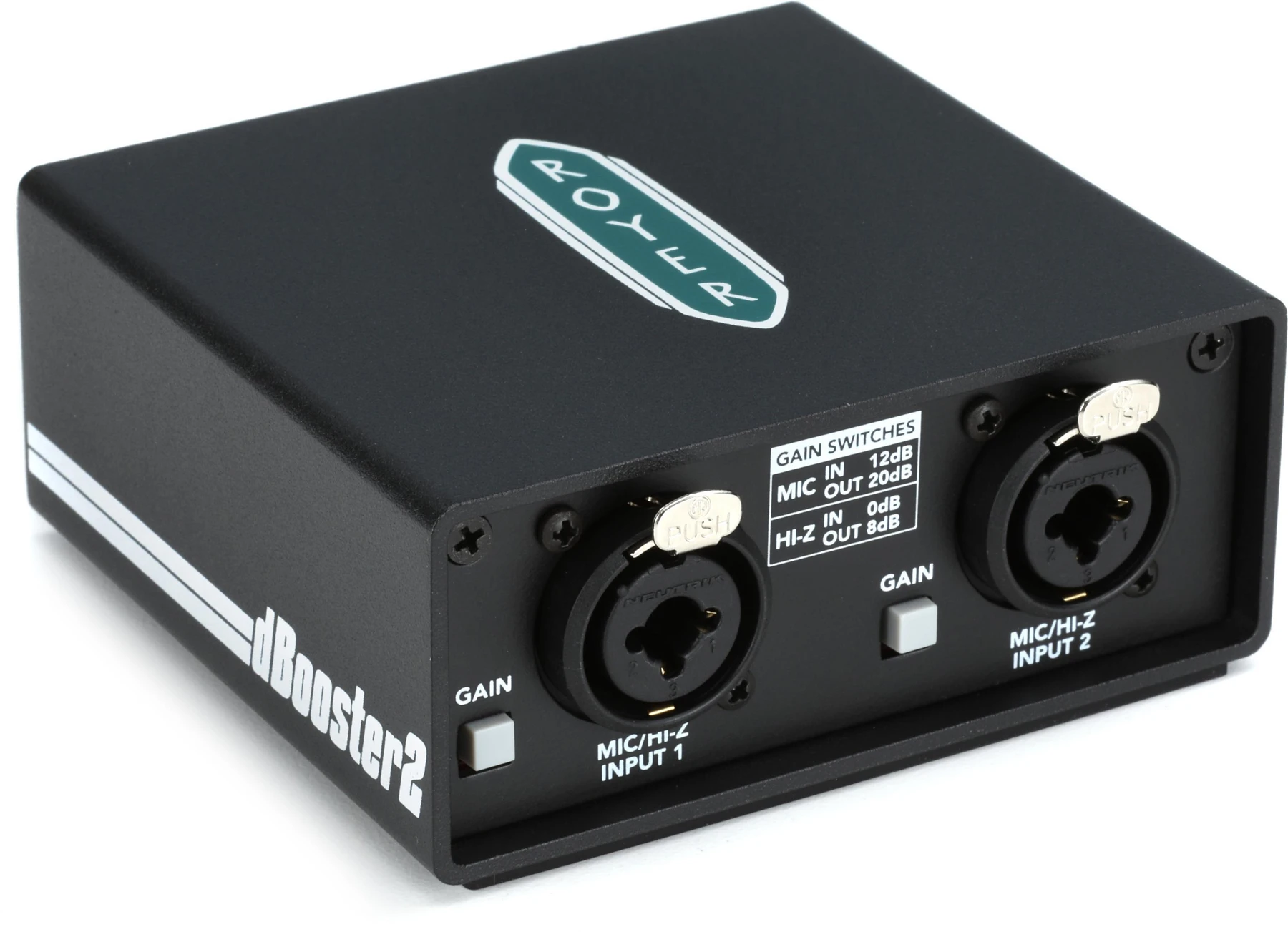 Royer dBooster2 立体声在线信号增强器及 DI 盒