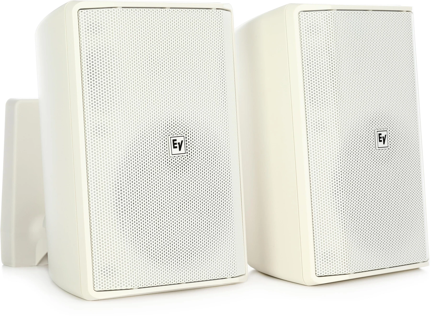 Electro-Voice EVID-S5.2T 300W 70V/100V 5.25英寸壁挂式扬声器 - 白色（一对）