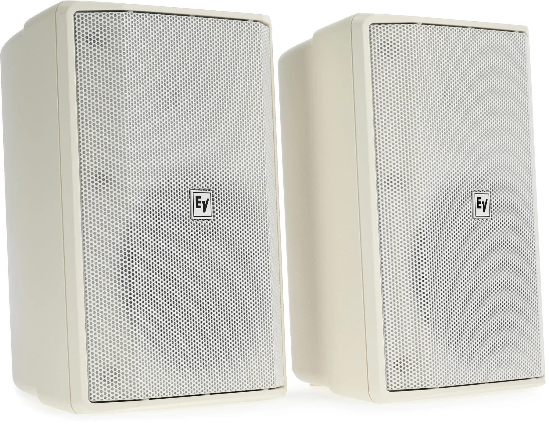 Electro-Voice EVID-S5.2X 300W 70V/100V 5.25英寸壁挂式扬声器，IP65 - 白色（一对）