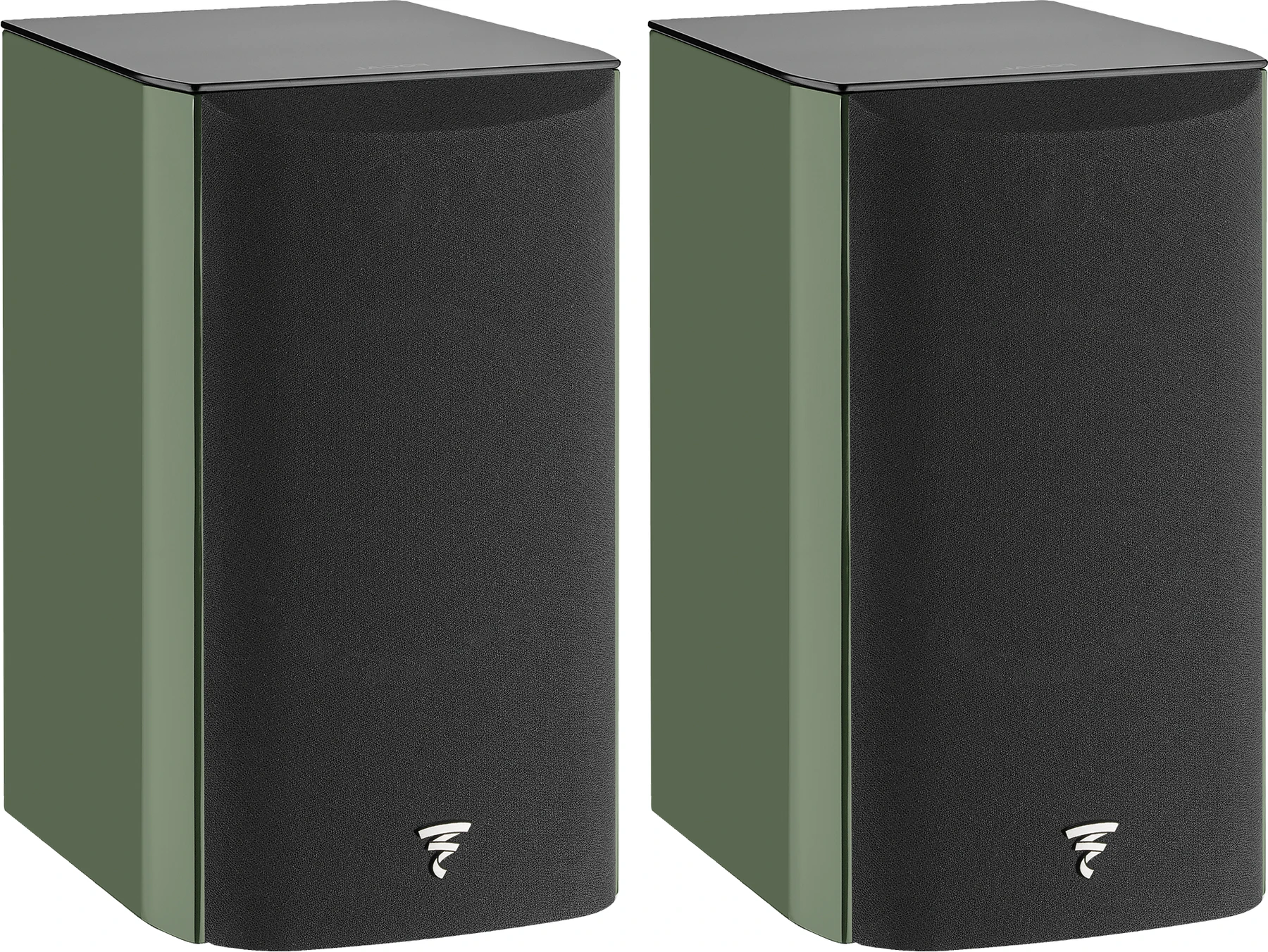 Focal Aria Evo X N°1 书架式扬声器 - 苔藓绿高光（一对）