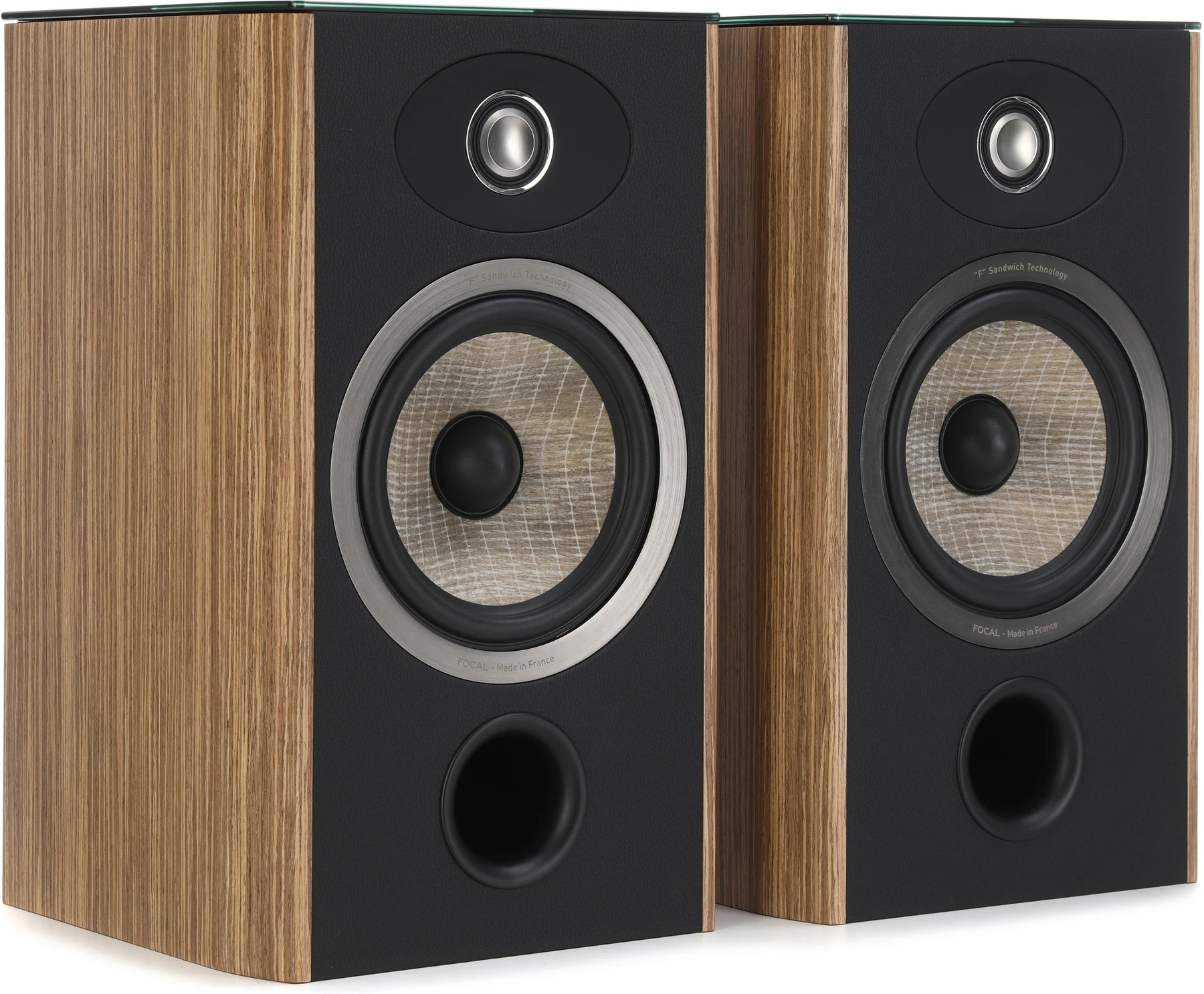 Focal Aria Evo X N°1 书架式扬声器 - 优质胡桃木色（一对）