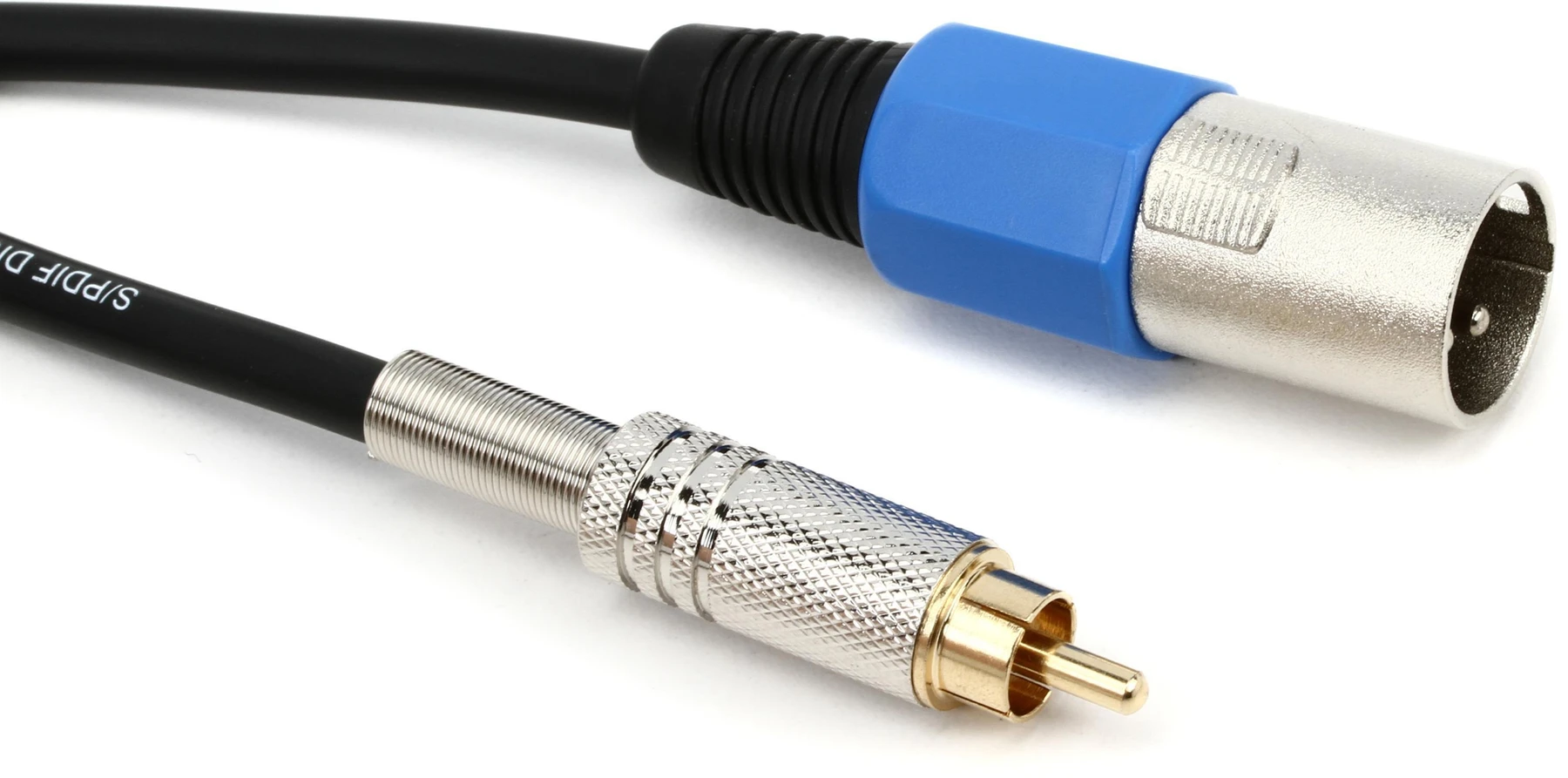 Lynx CBL-XMDR18 XLR公头转RCA公头S/PDIF适配线缆 - 1.5英尺