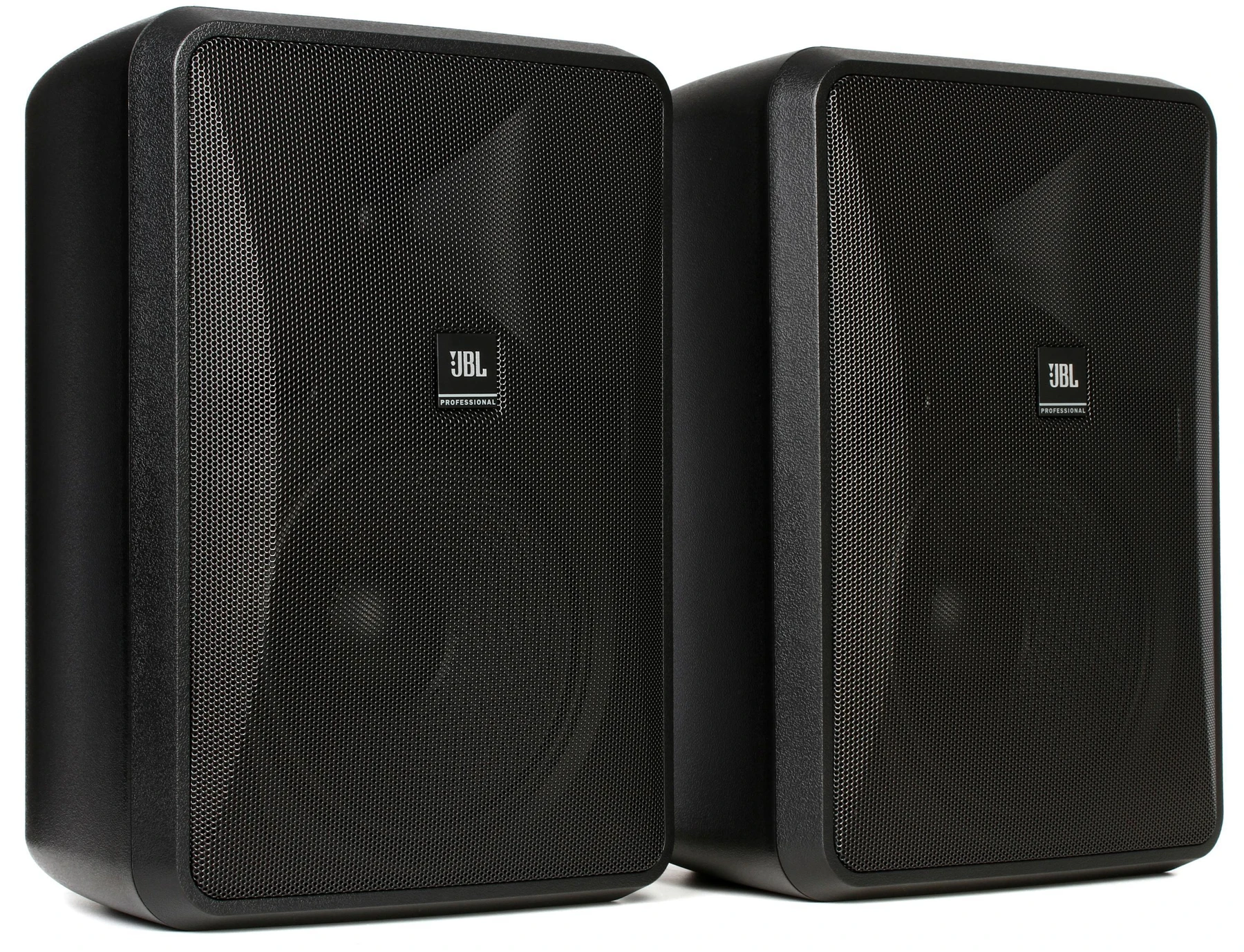 JBL Control 28-1 8英寸室内/室外壁挂式扬声器 - 黑色（一对）