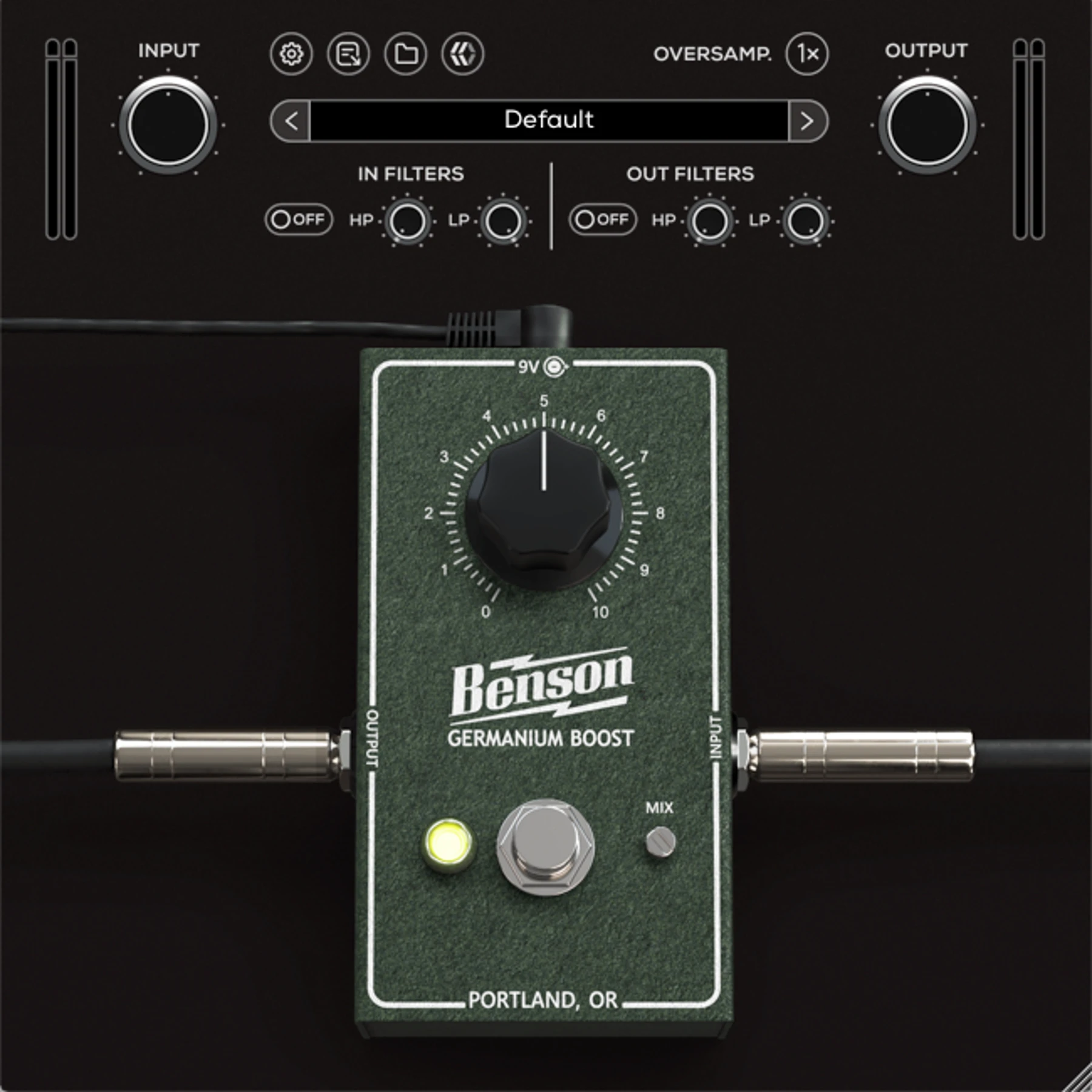 MixWave Benson Germanium Boost Plug-in