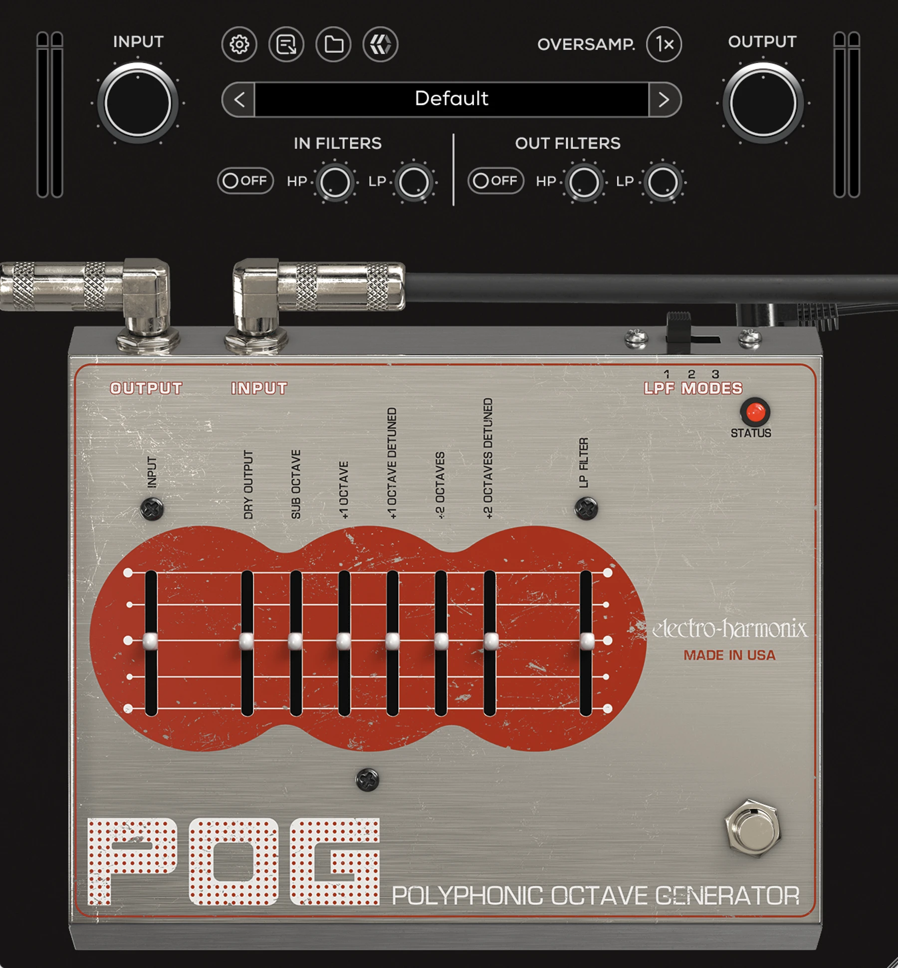 MixWave EHX POG Polyphonic Octave Generator Plugin