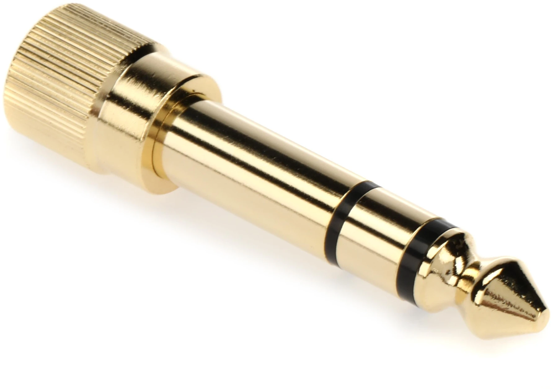 Beyerdynamic 981209 1/4 inch TRS Male to Threaded 3.5mm TRS Female Headphone Adapter