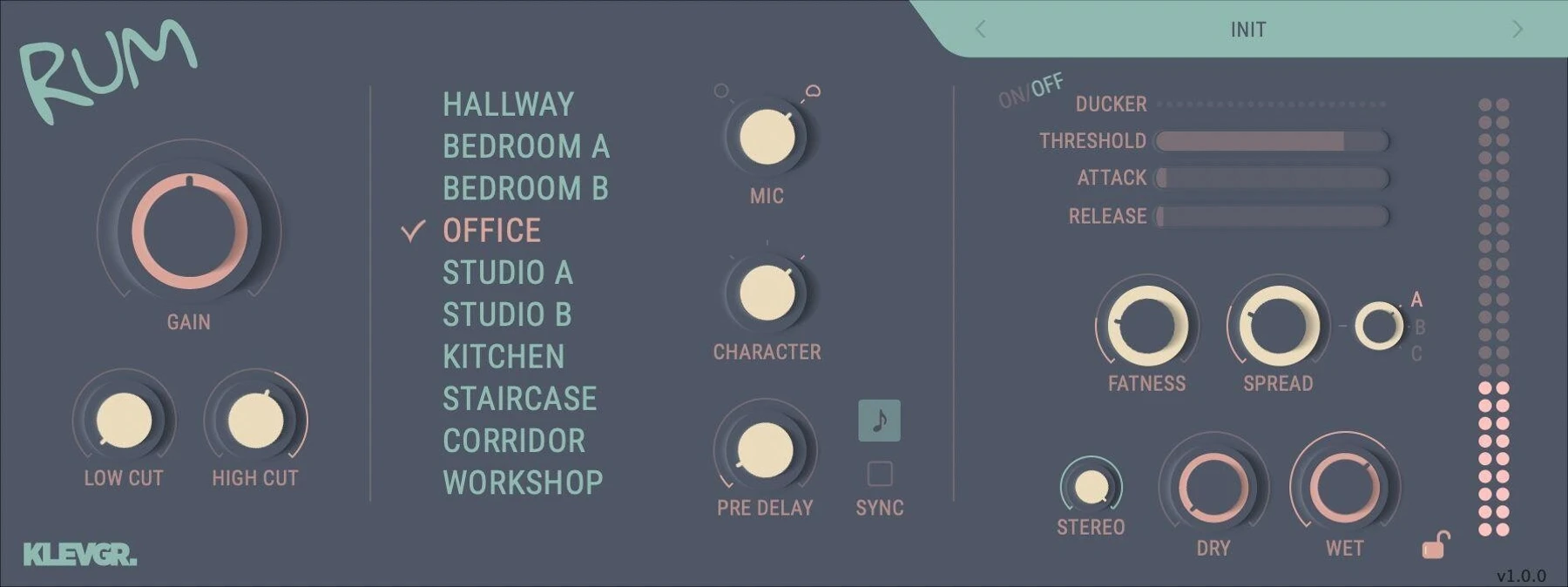 Klevgrand Rum Room Simulator Plug-in