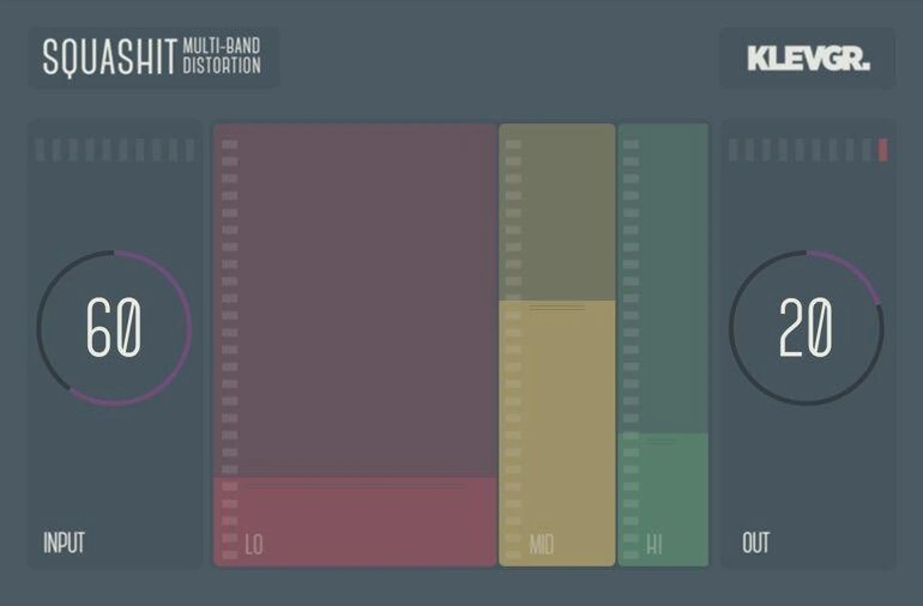Klevgrand SquashIt Multiband Distortion Plug-in