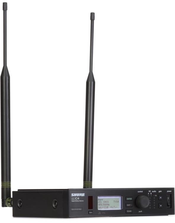 Shure ULXD4 数字无线接收机 - G50 频段