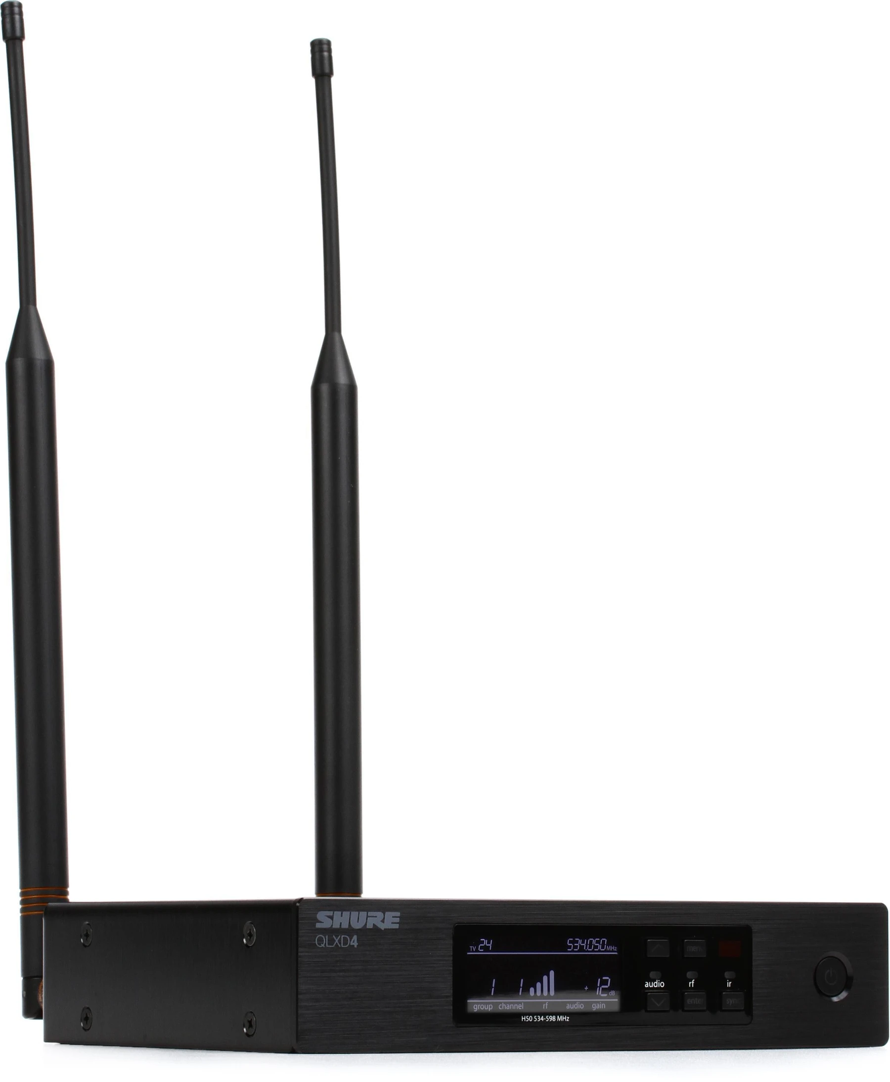 Shure QLXD4 数字无线接收机 - H50 频段