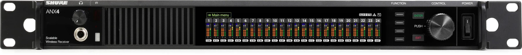 Shure ANX4 无线数字接收机 - Multi-RX