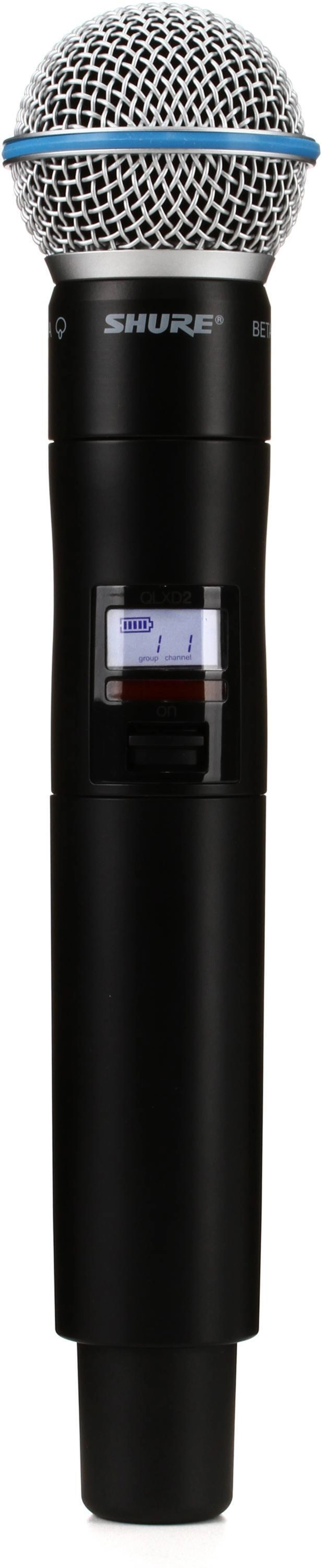 Shure QLXD2/BETA58A 无线手持麦克风发射机 - G50 频段