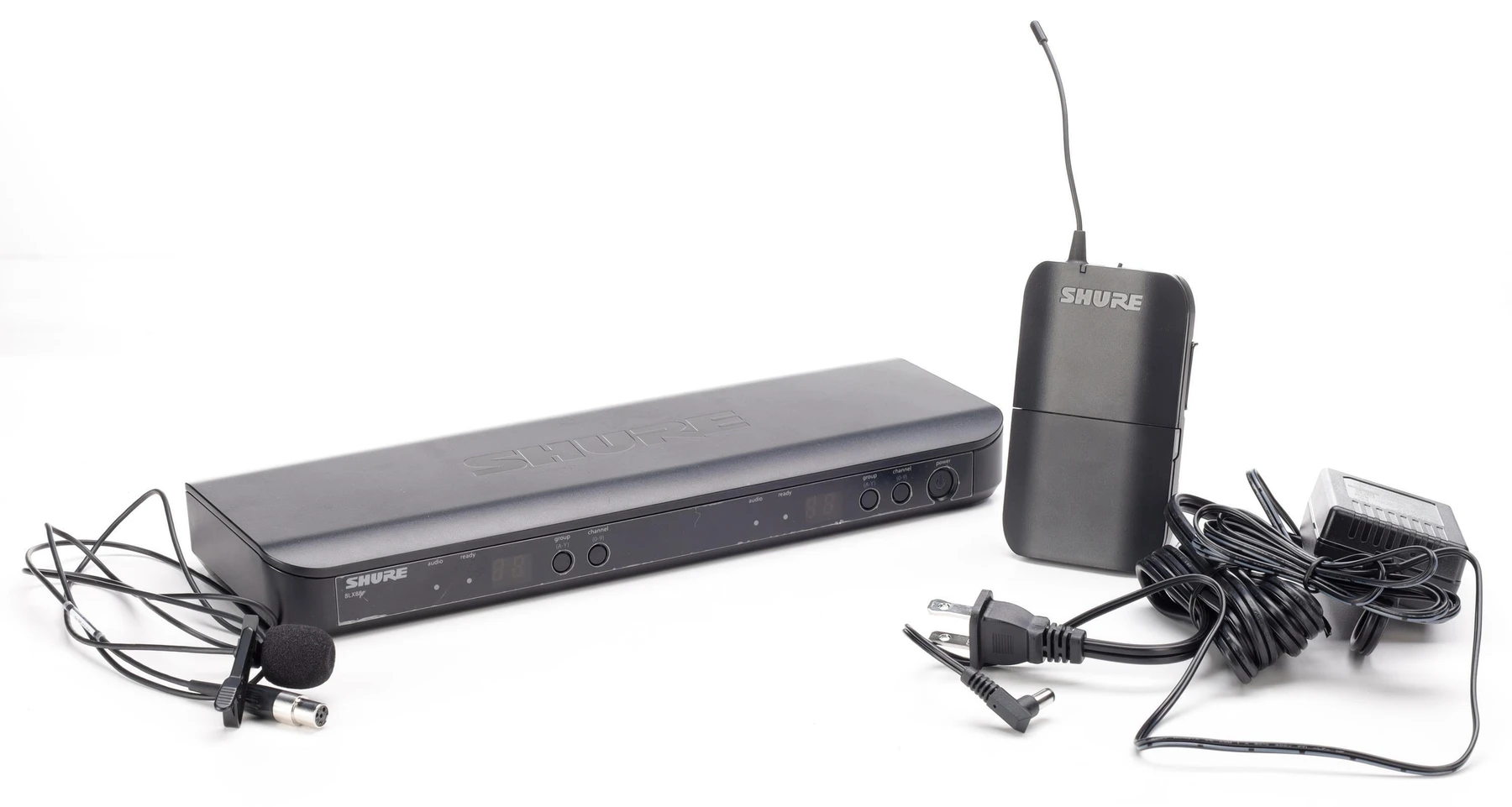 Shure BLX1288/CVL 双通道无线组合系统 - H10 频段