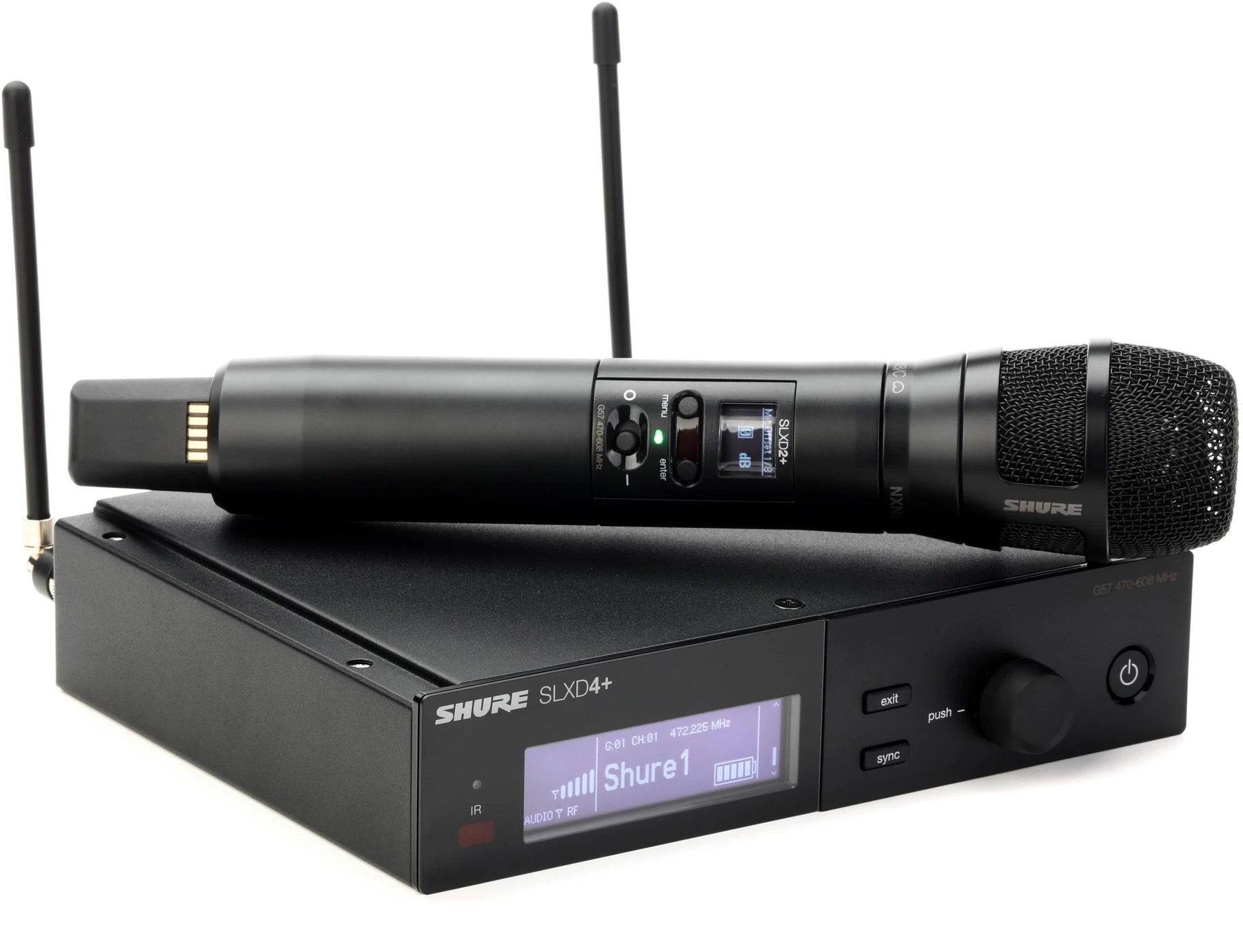 Shure SLXD24+/N8C 数字无线手持系统 - G57 频段