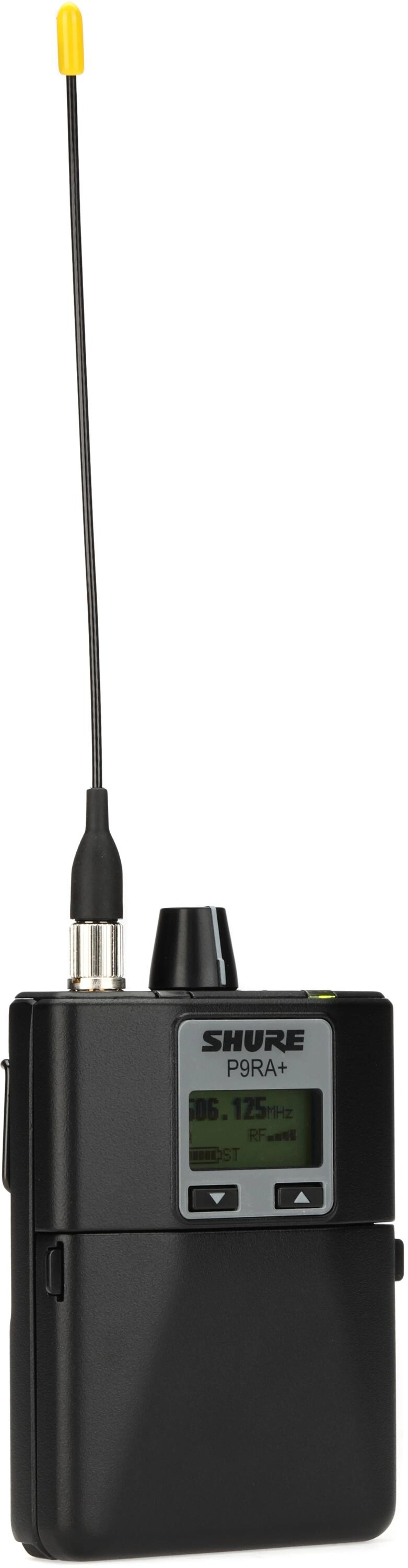 Shure P9RA+ 无线腰包接收机 - G7 频段
