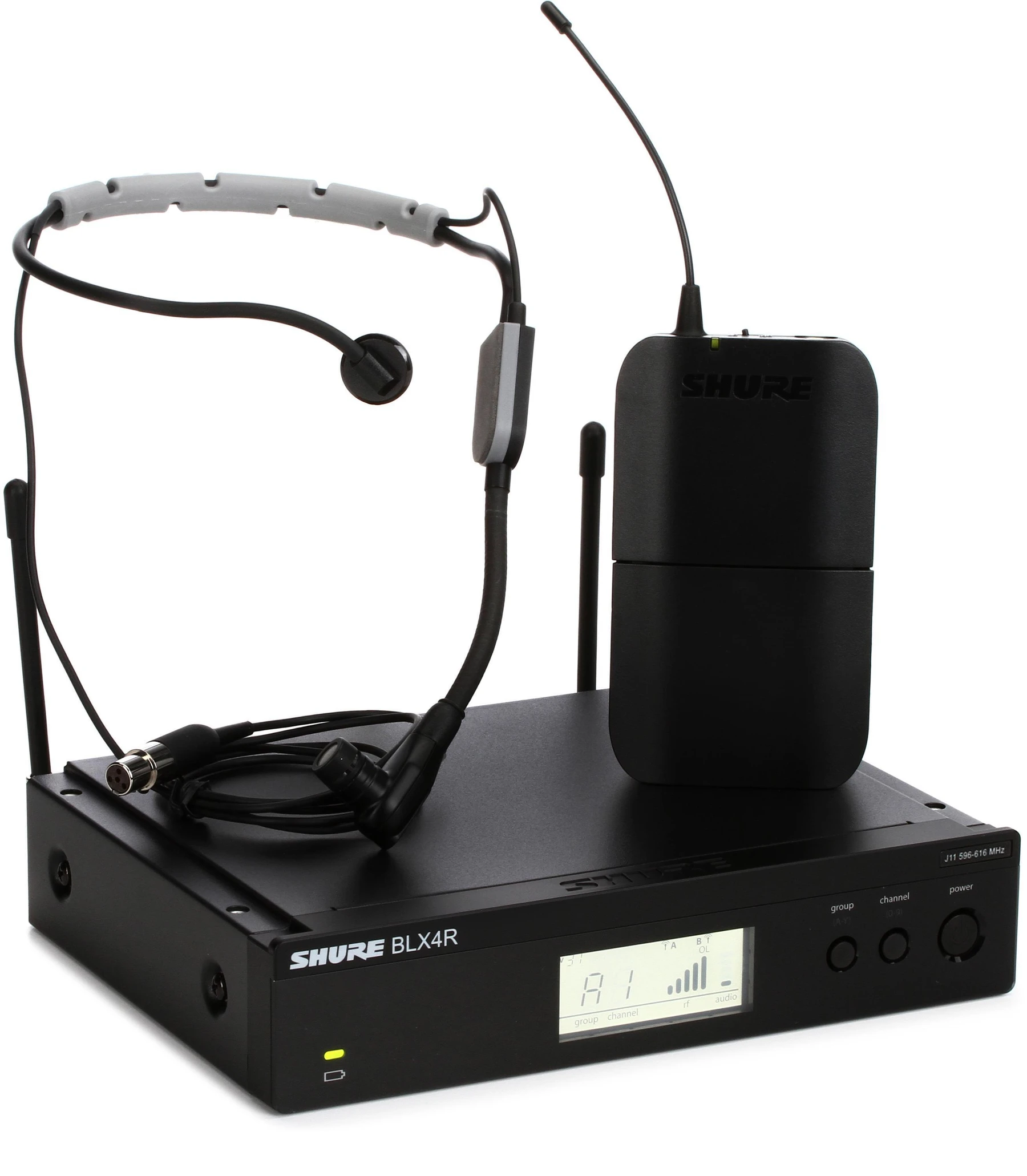 Shure BLX14R/SM35 无线头戴式麦克风系统 - J11 频段