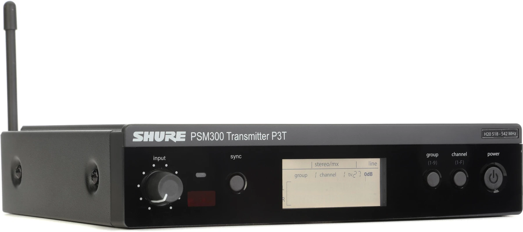 Shure P3T 无线监听发射机 - H20 频段