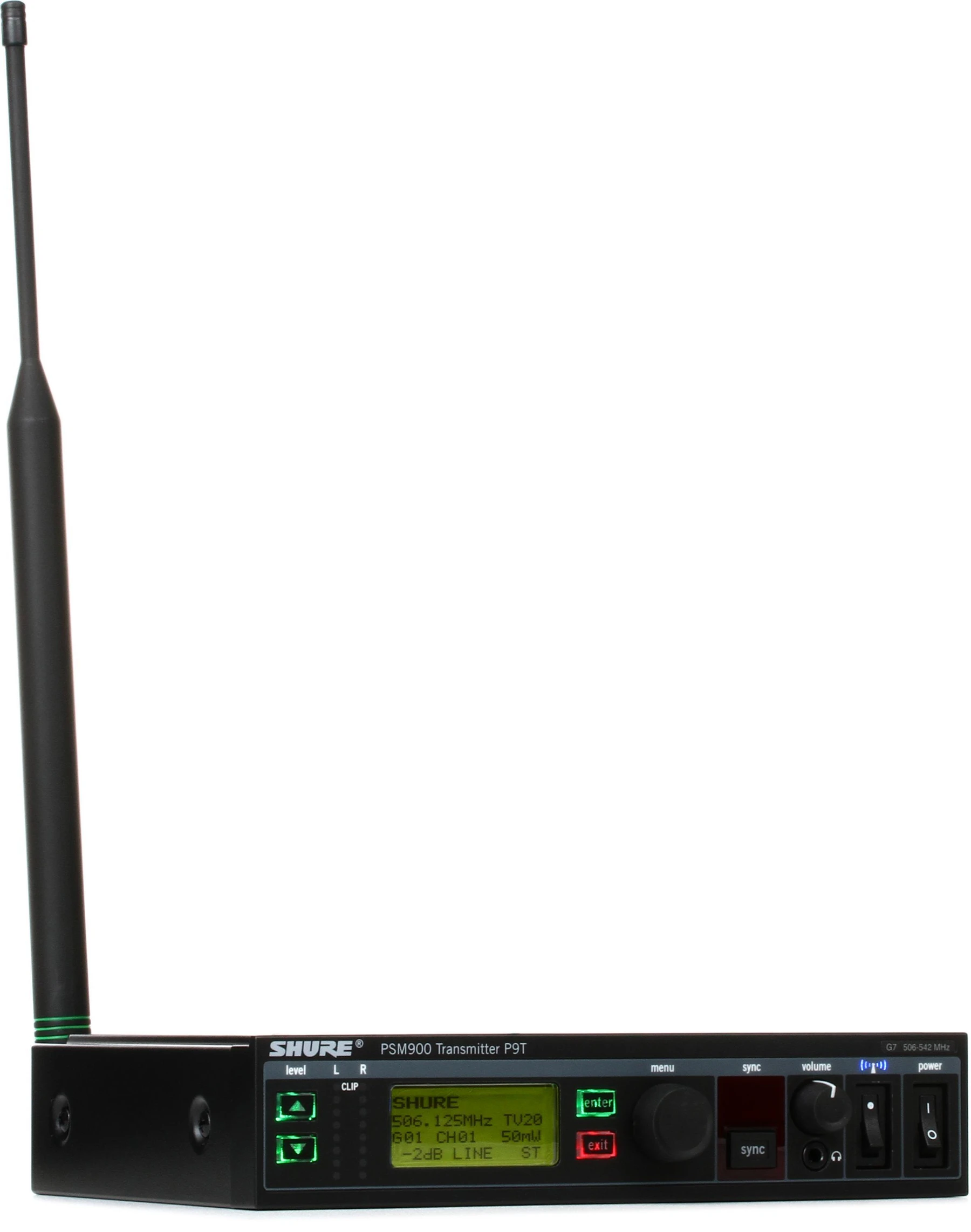 Shure P9T 无线发射机 - G7 频段