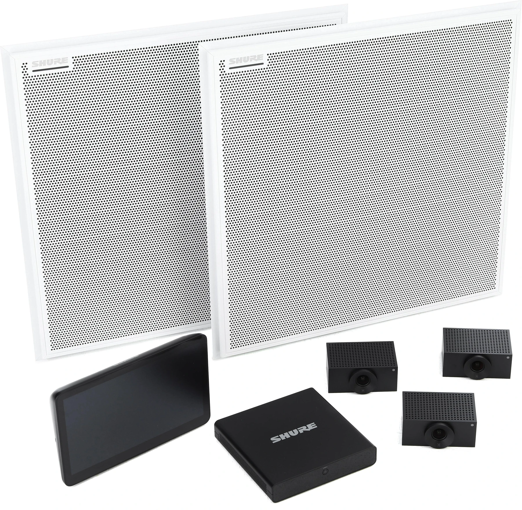 Shure IntelliMix Room Kit 80，适用于大型多摄像头 Microsoft Teams Rooms