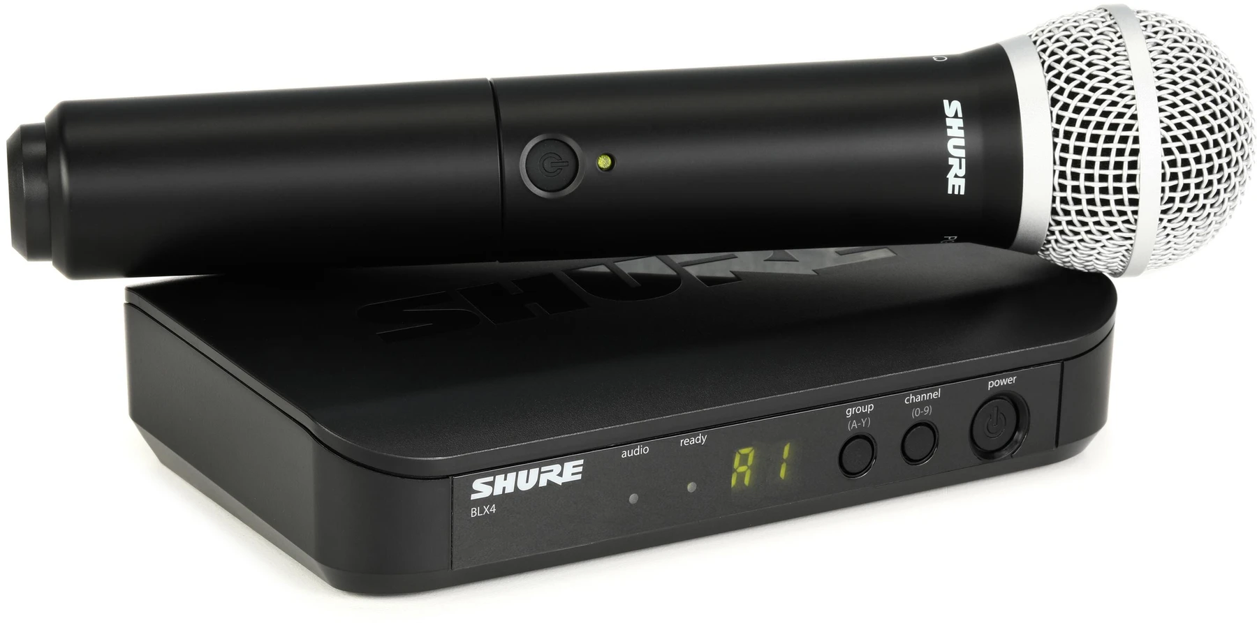 Shure BLX24/PG58 无线手持式麦克风系统 - H10 频段