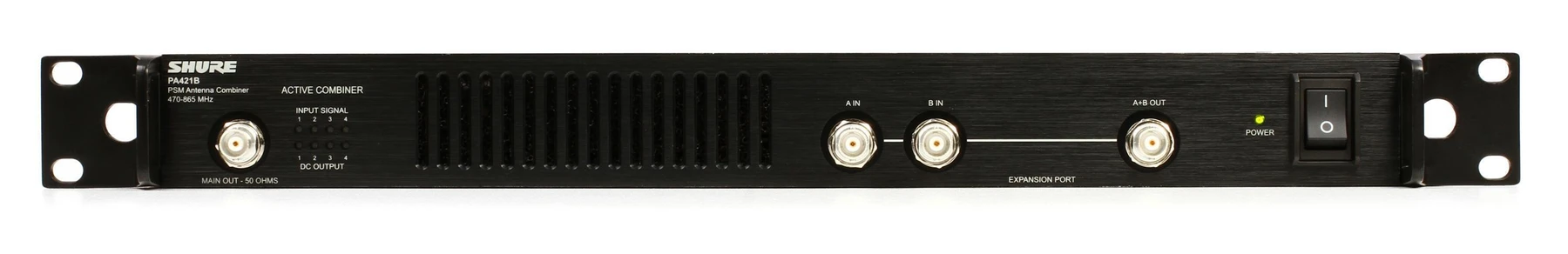 Shure PA421B 天线合路器（470-865 MHz）