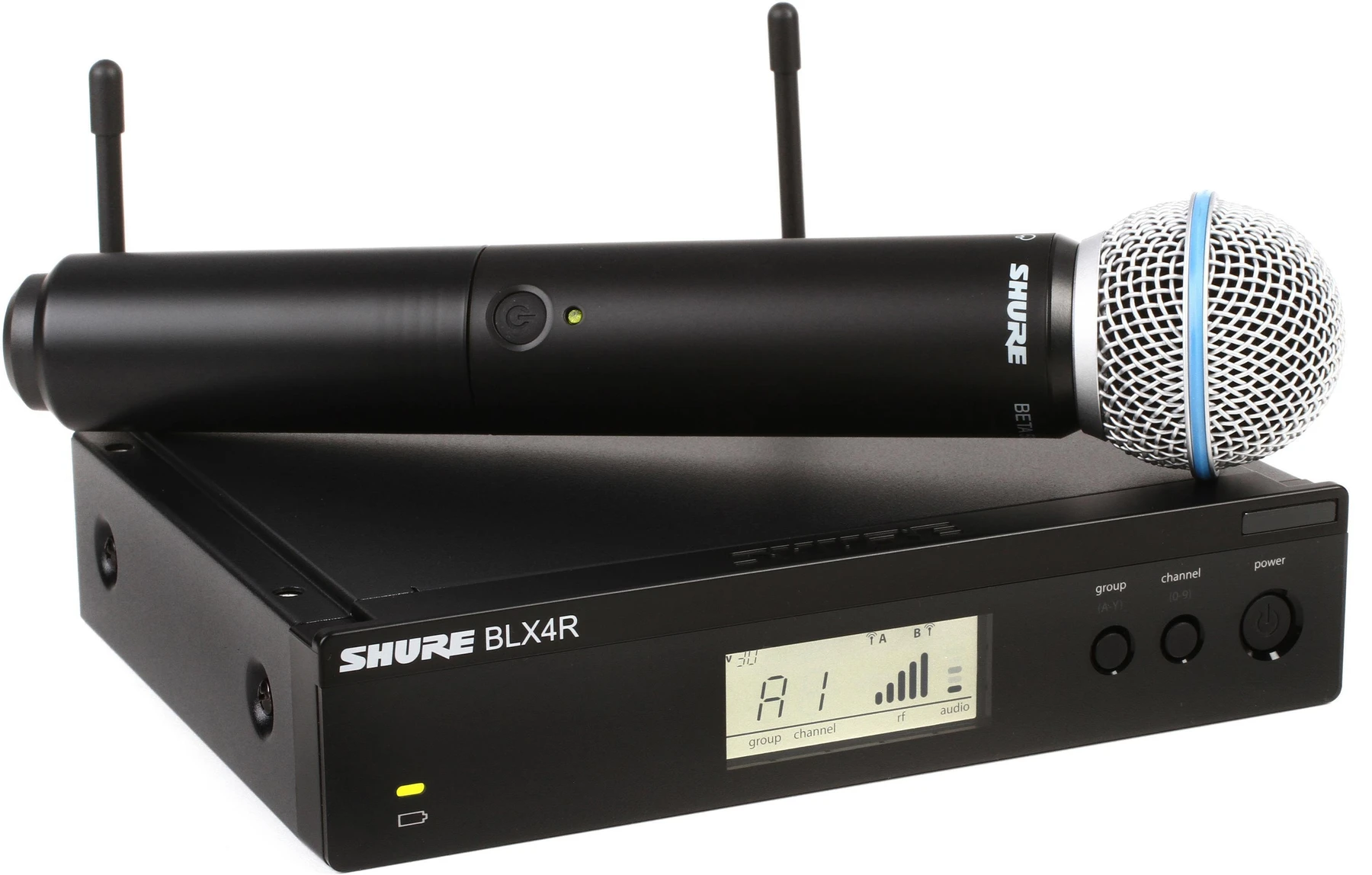 Shure BLX24R/B58 无线手持麦克风系统 - H11 频段