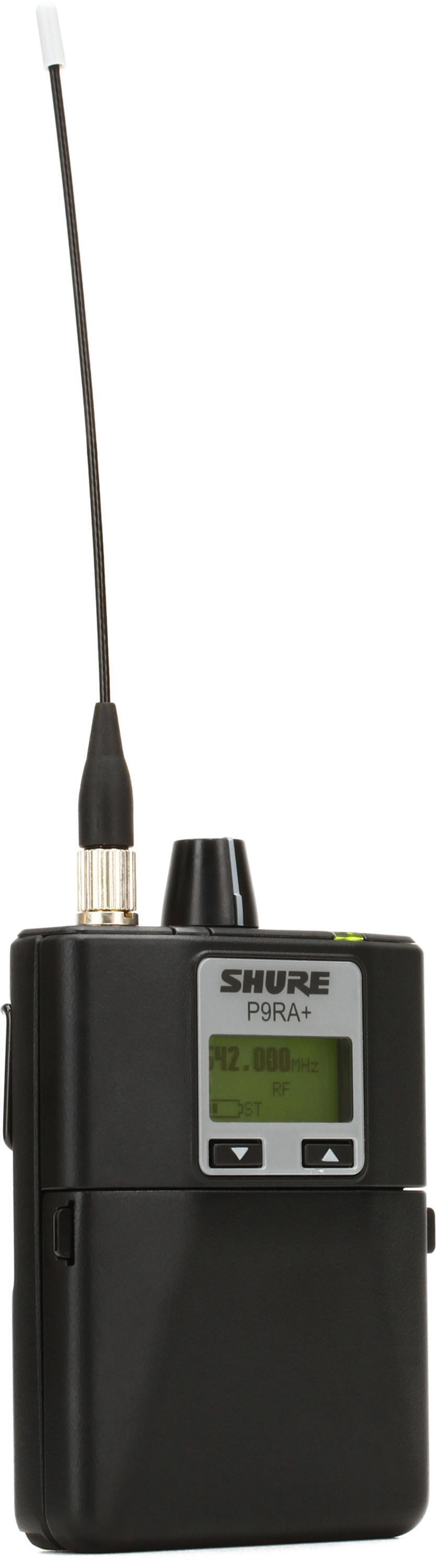 Shure P9RA+ 无线腰包式接收机 - H21 频段
