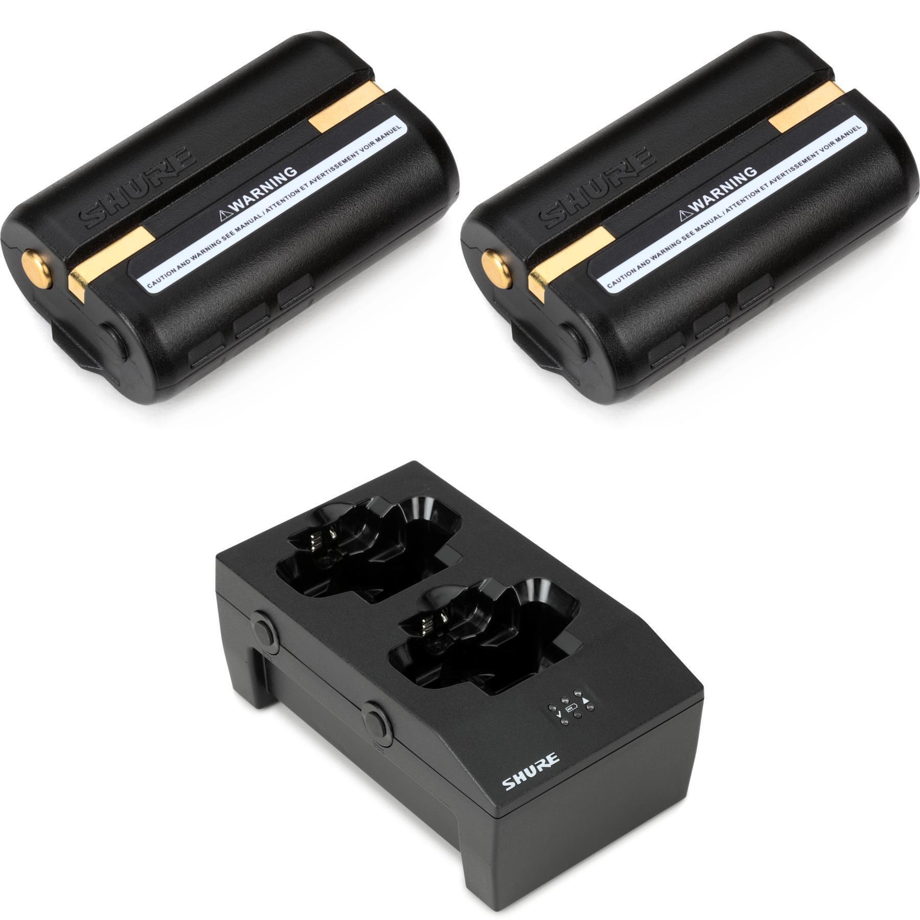 Shure SB900C 配备充电站的可充电锂离子电池组